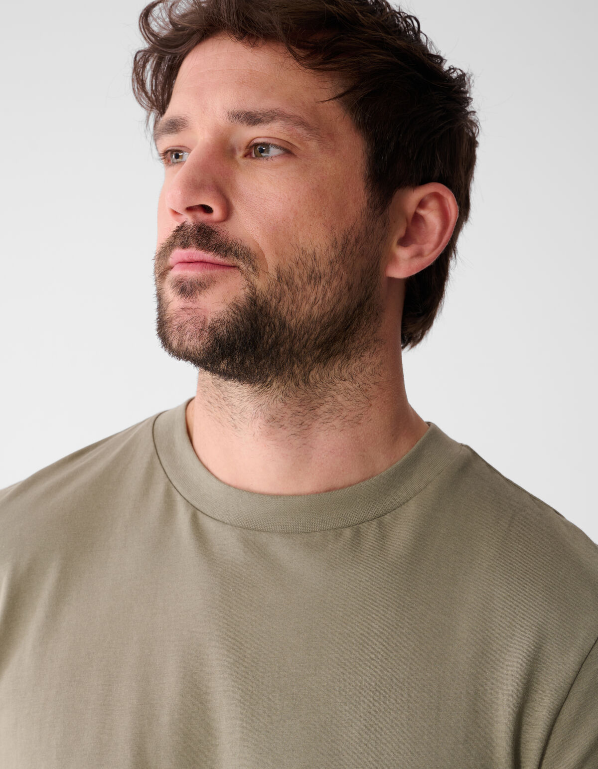 Logo T-shirt Khaki SHOEBY MEN