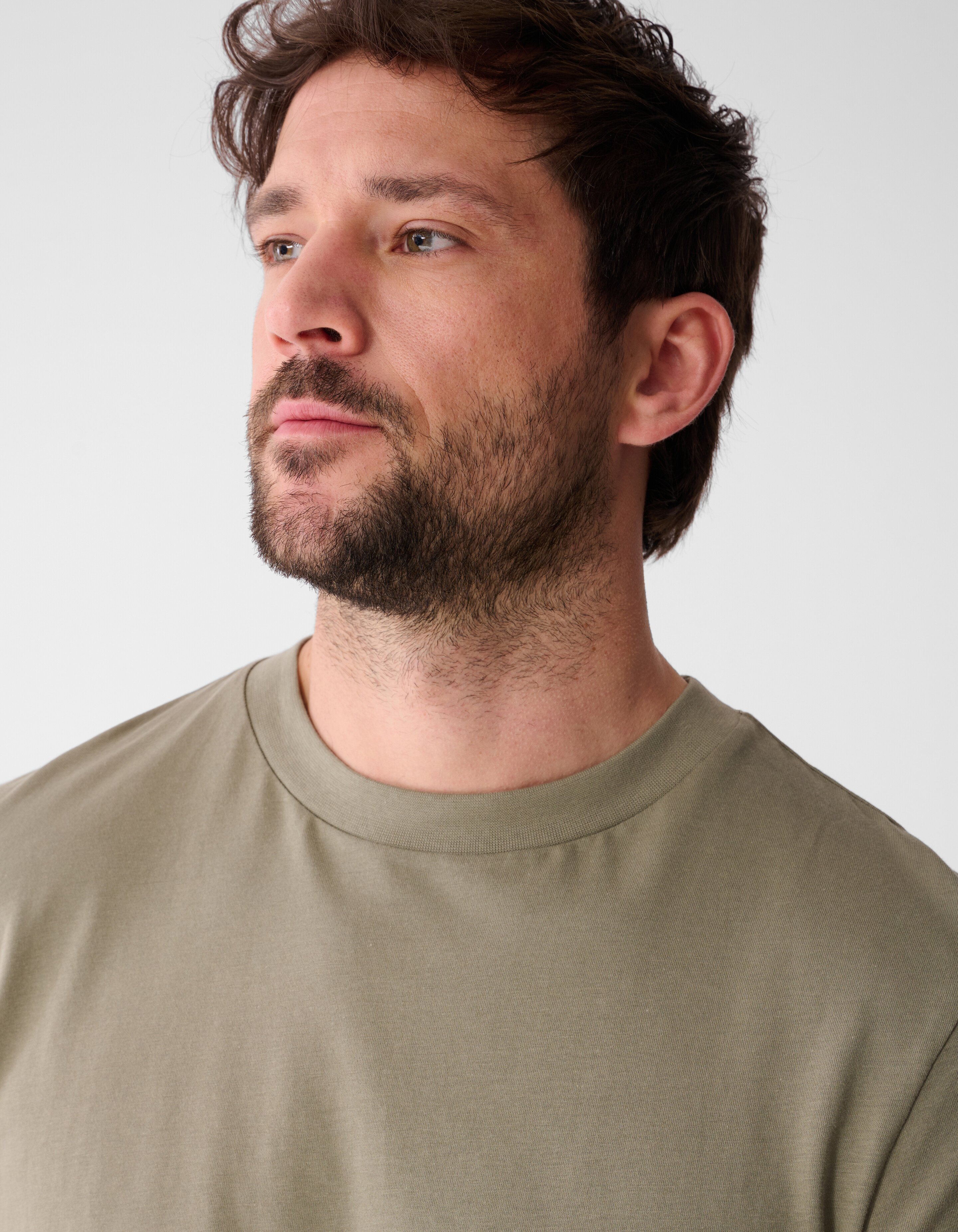 Logo T-shirt Khaki SHOEBY MEN