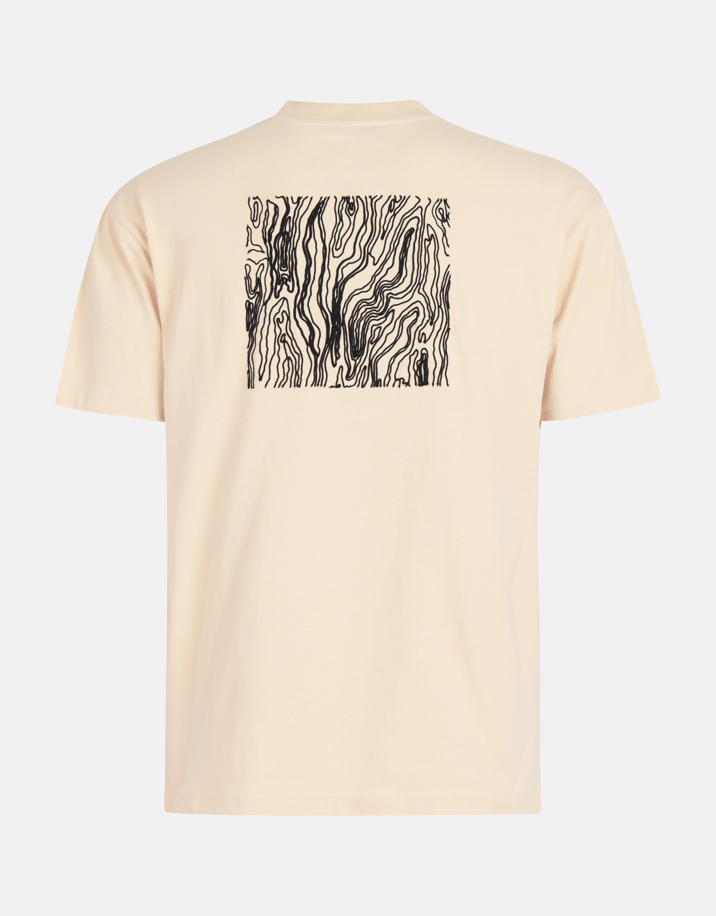 Embroidery T-shirt Beige SHOEBY MEN