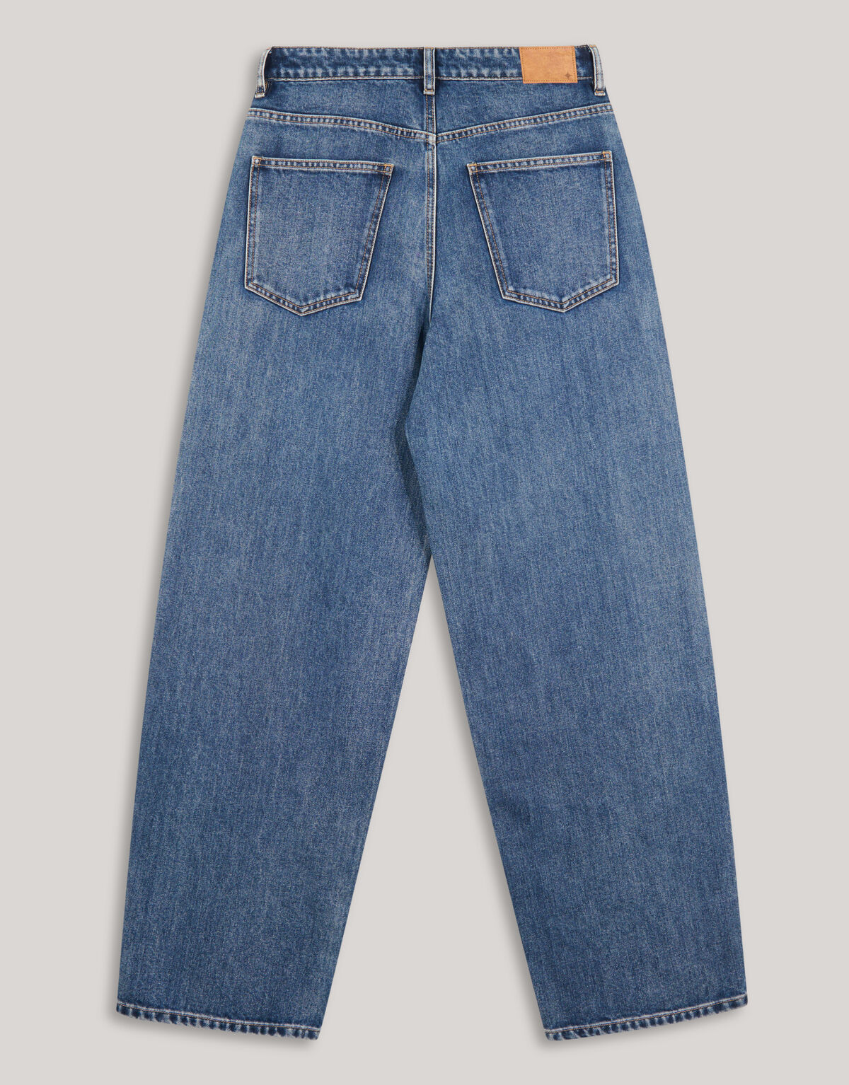 Foil Barrel Fit Jeans Mediumstone SHOEBY WOMEN