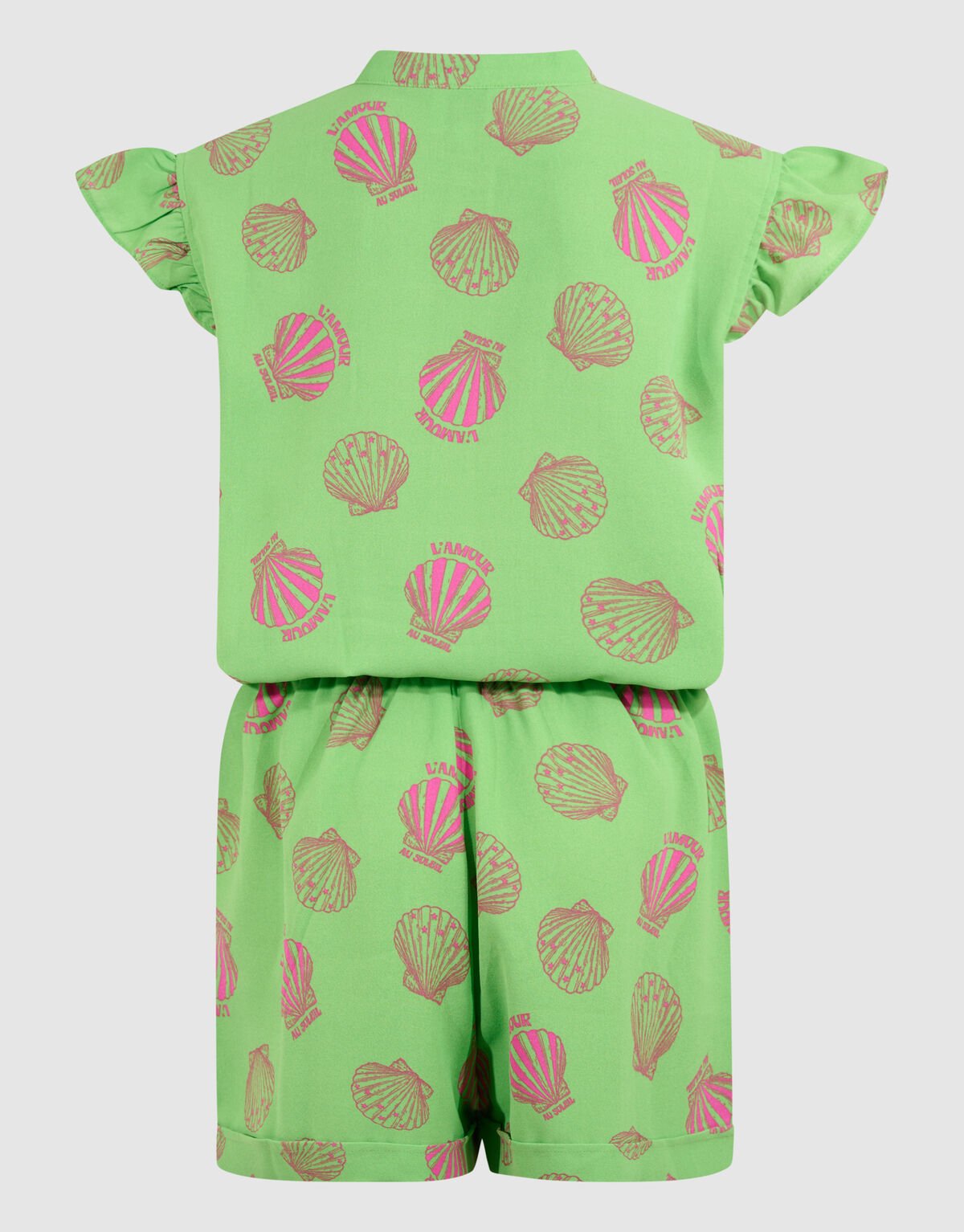 Schelpen Jumpsuit Groen SHOEBY GIRLS