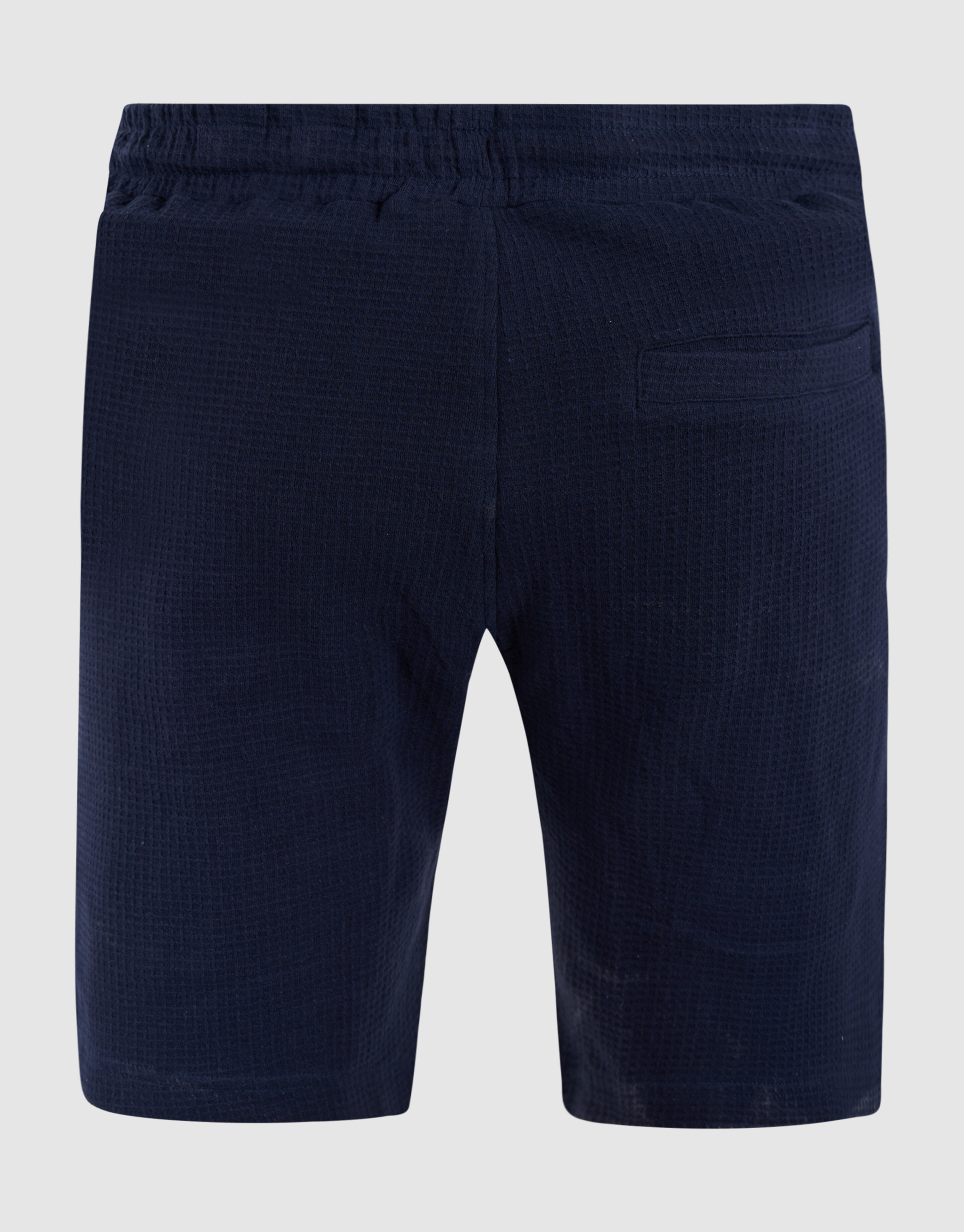 Waffle Structuur Short Donkerblauw SHOEBY MEN