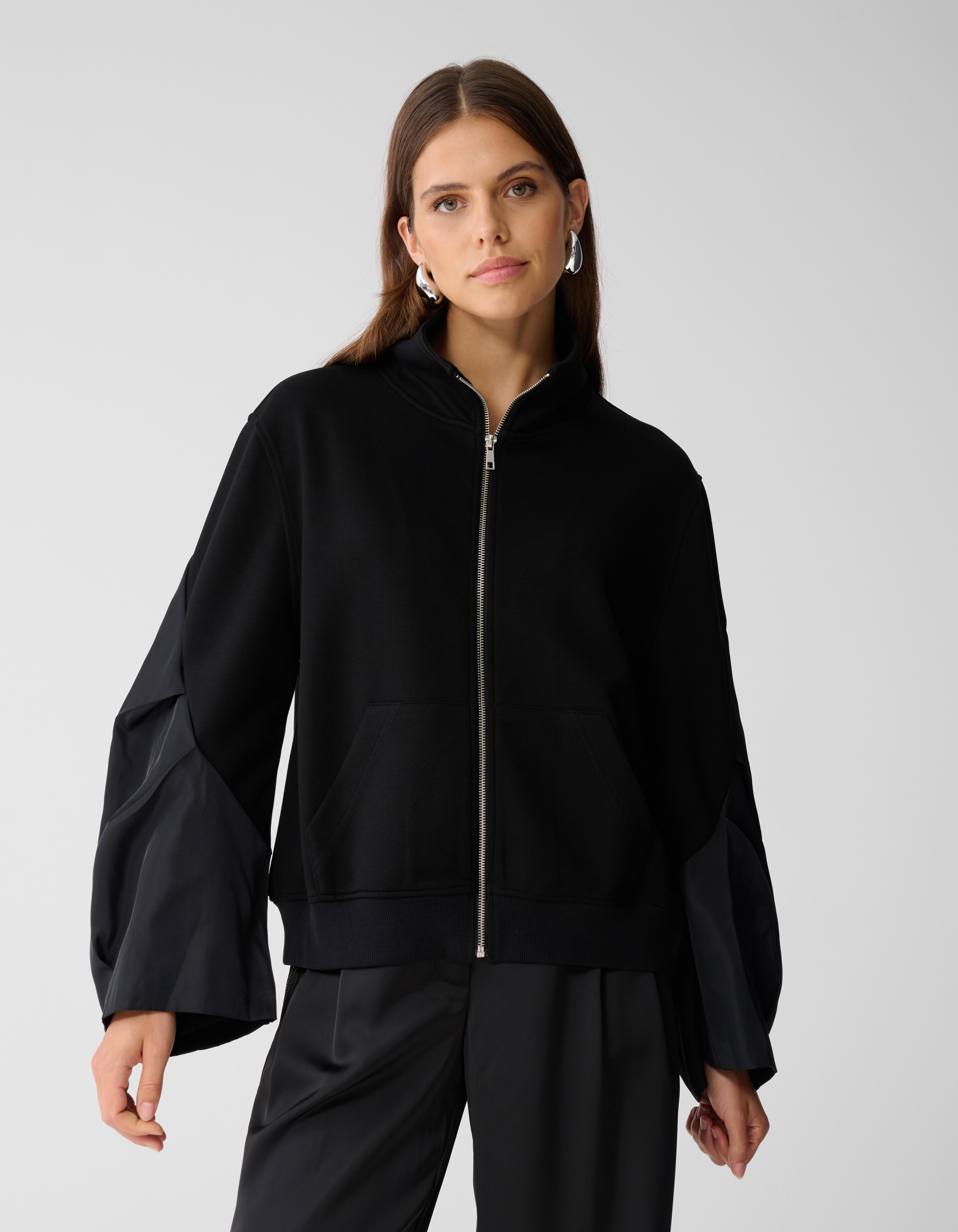 Bomber Sleeve Vest Zwart By Mieke SHOEBY WOMEN