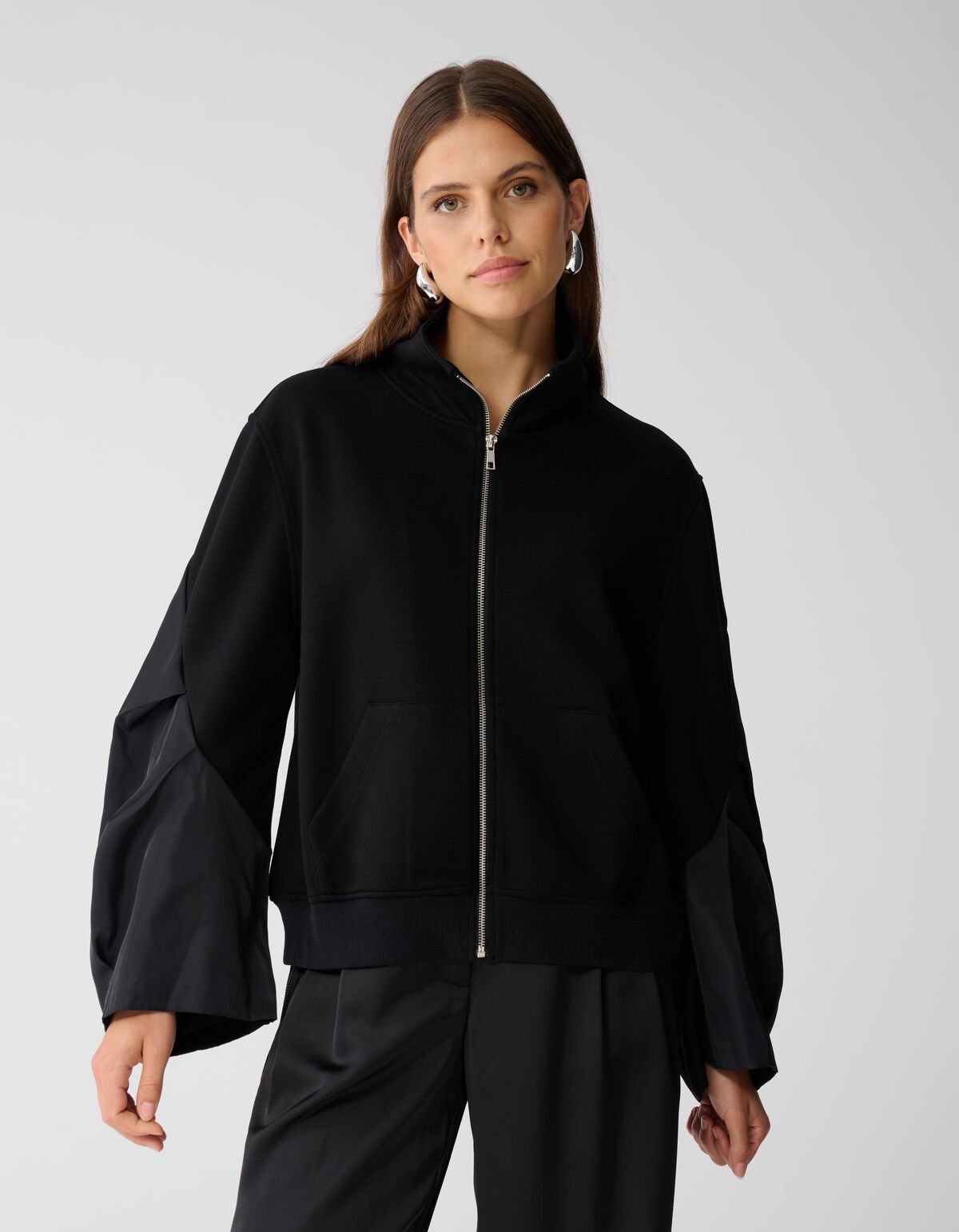 Bomber Sleeve Vest Zwart By Mieke SHOEBY WOMEN