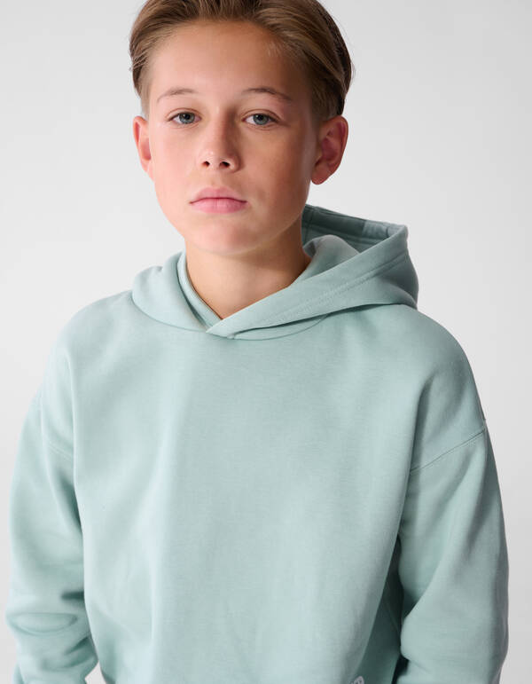 Minimal Hoodie Lichtblauw SHOEBY BOYS