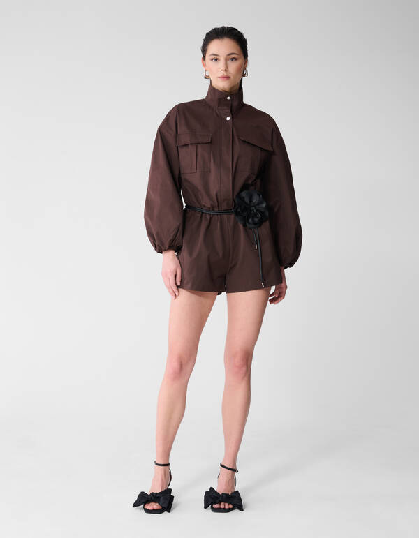 Sturdy Jumpsuit Donkerbruin SHOEBY WOMEN