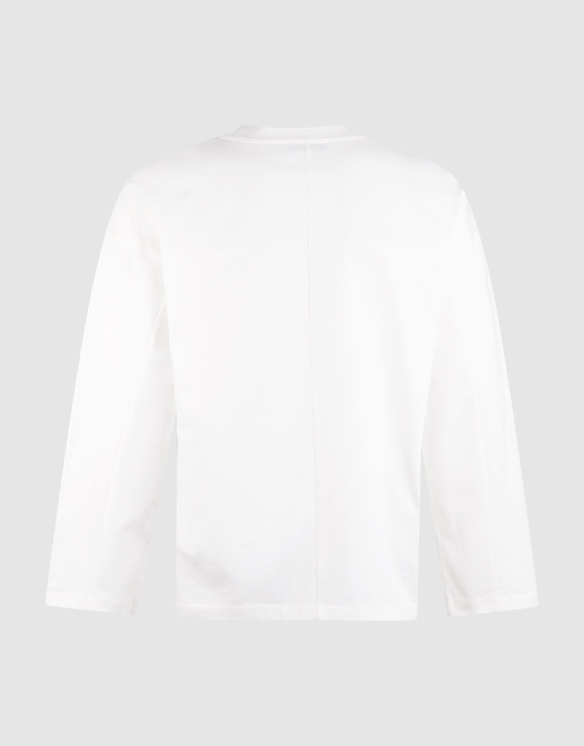 Basis Relaxed Fit Longsleeve Wit SHOEBY MEN