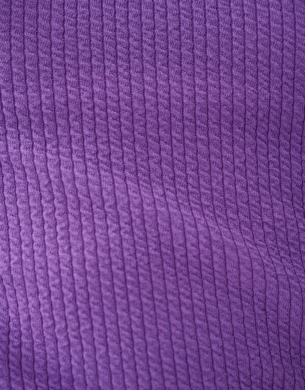 Kabel Ruffle Top Paars SHOEBY GIRLS