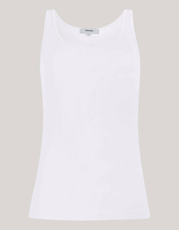 Basis Tanktop Wit Eksept