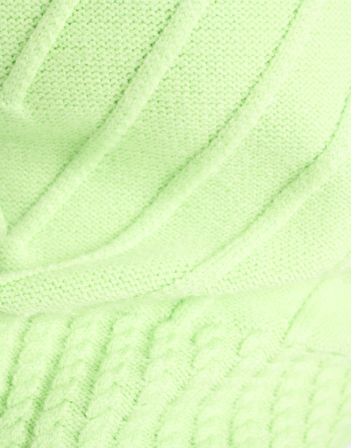 Diagonaal Trui Limoen Groen SHOEBY WOMEN