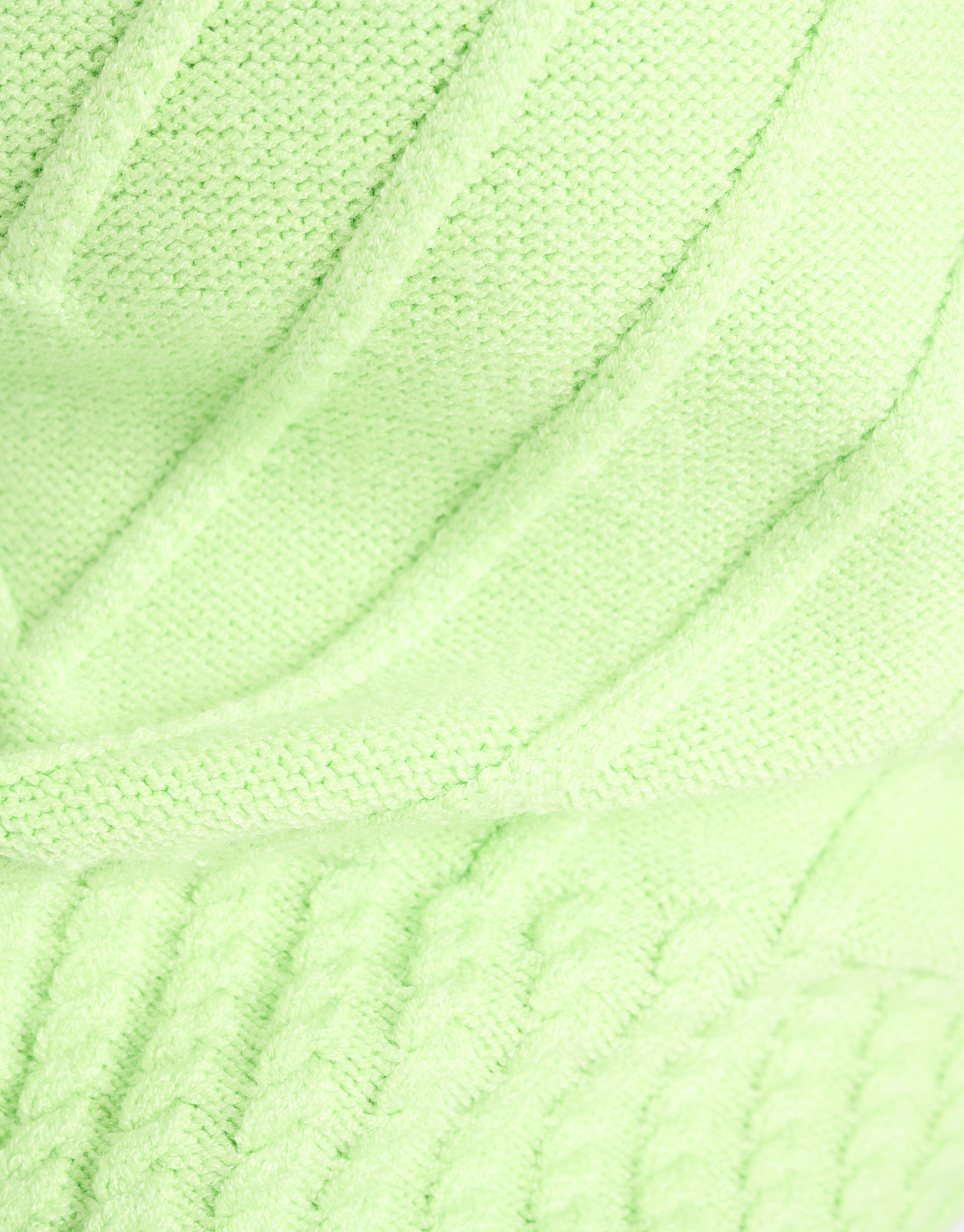 Diagonaal Trui Limoen Groen SHOEBY WOMEN