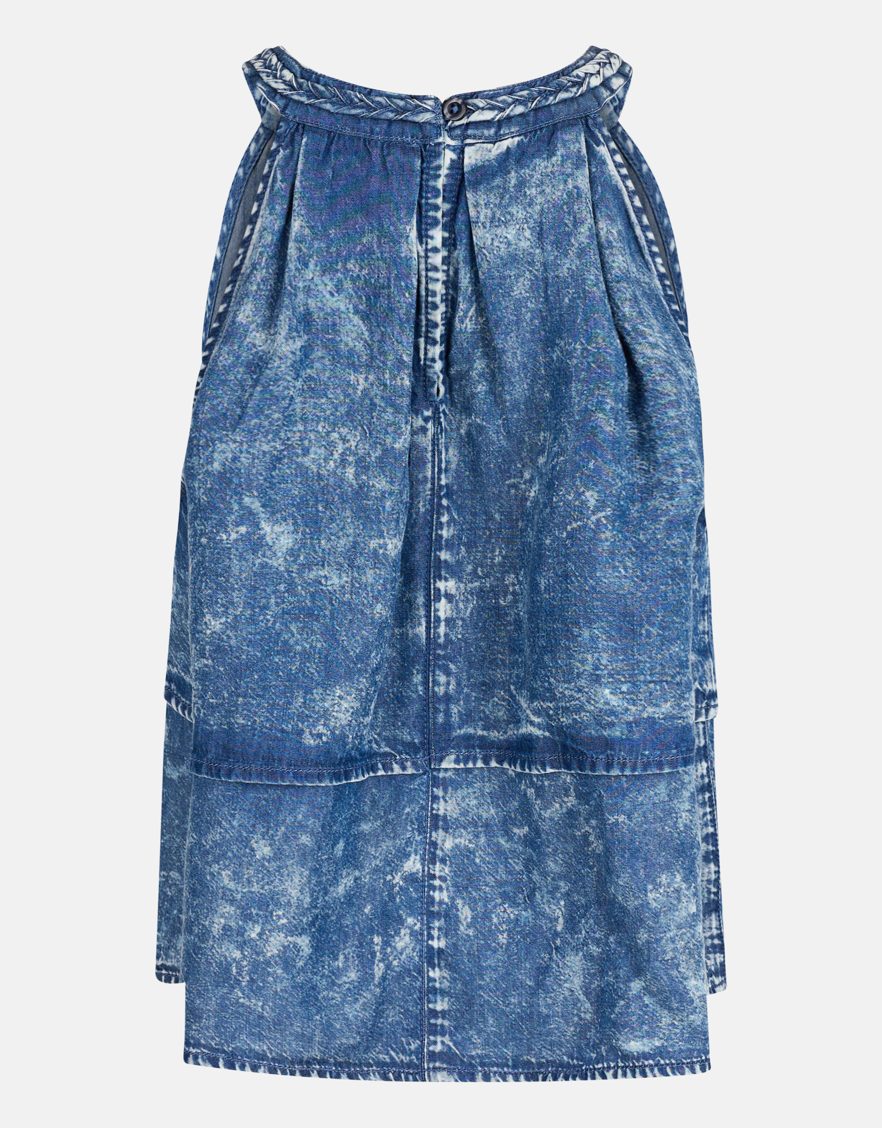Braided Top Lichtblauw SHOEBY GIRLS