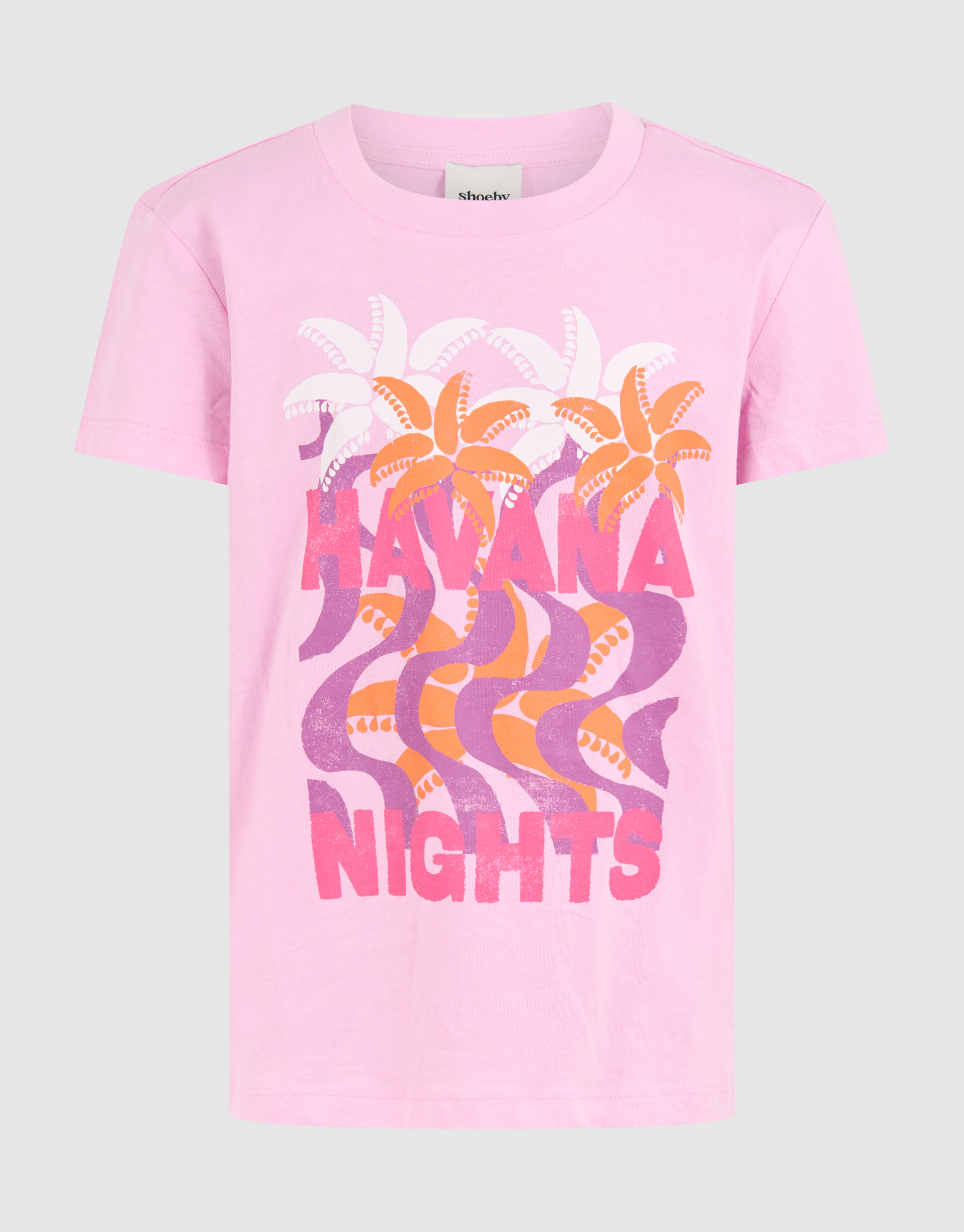Havana Artwork T-shirt Roze SHOEBY GIRLS