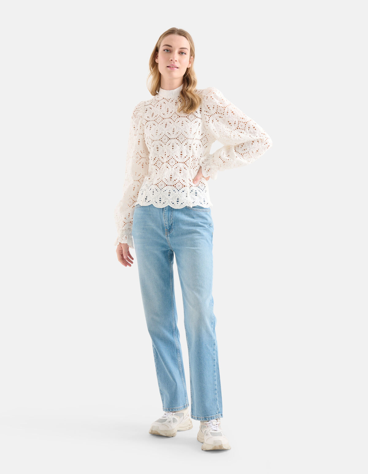 Straight Denim Jeans Mediumstone SHOEBY WOMEN