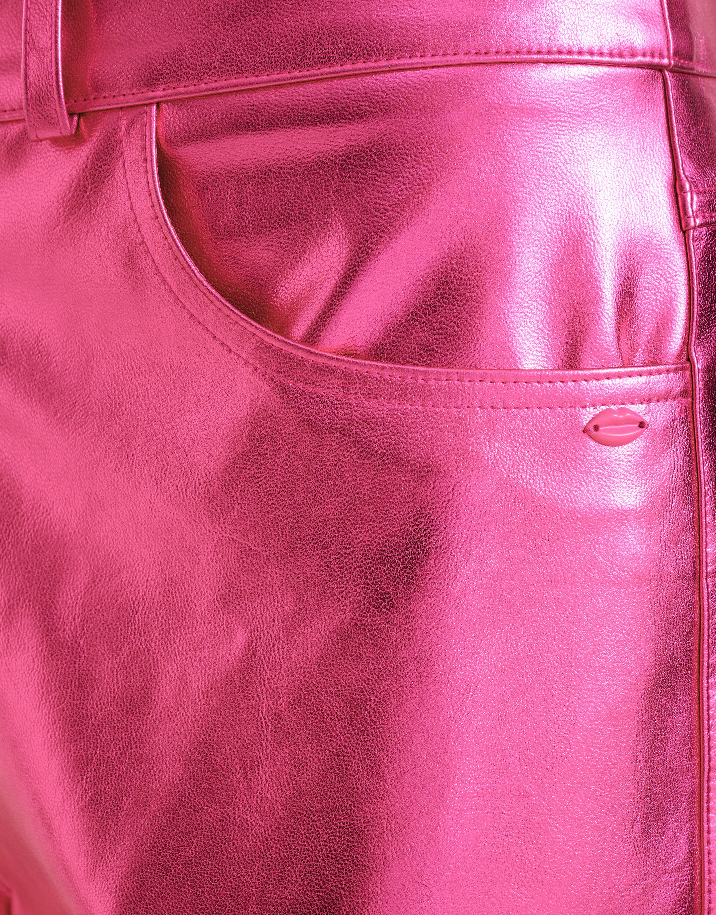 Metallic Coated Broek Roze SHOEBY WOMEN