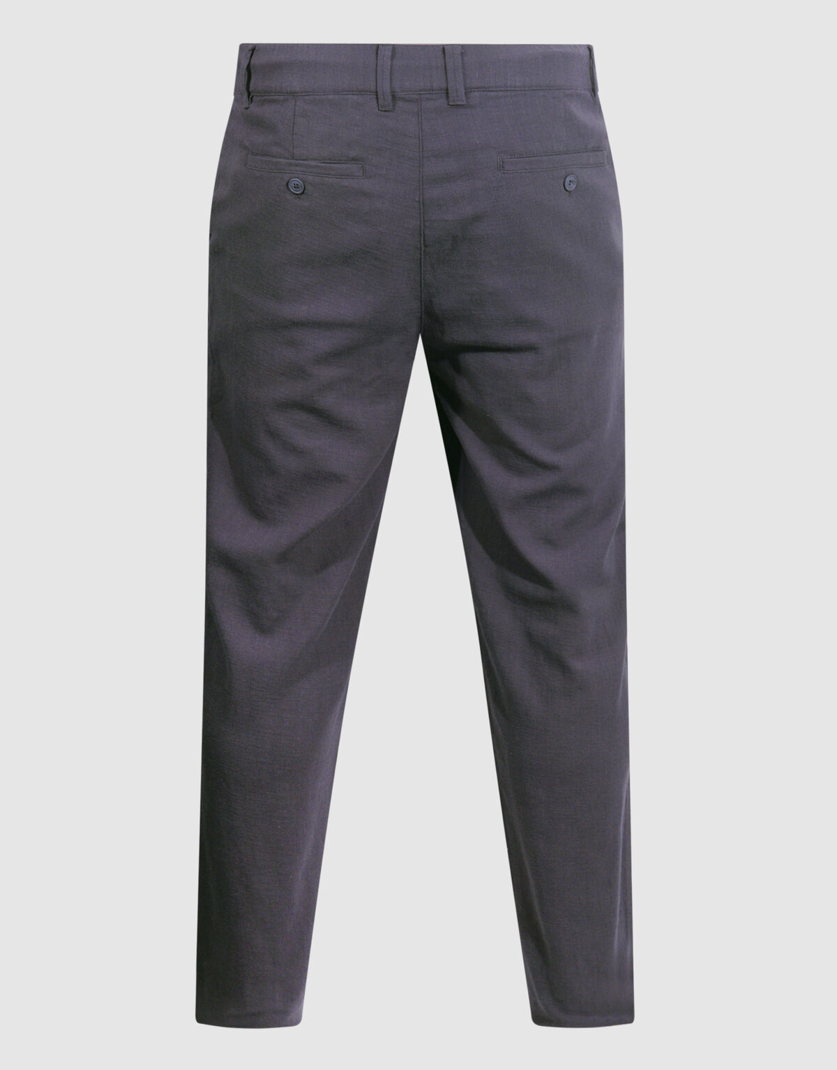 Structuur Regular Fit Broek Donkergrijs SHOEBY MEN