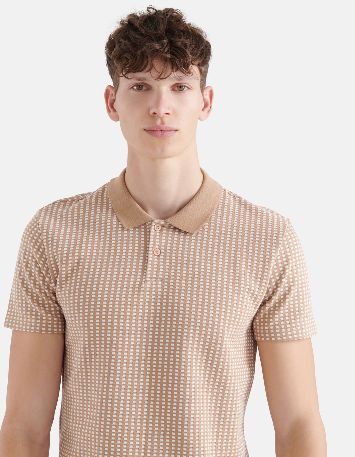 Rectangle Polo Bruin SHOEBY MEN