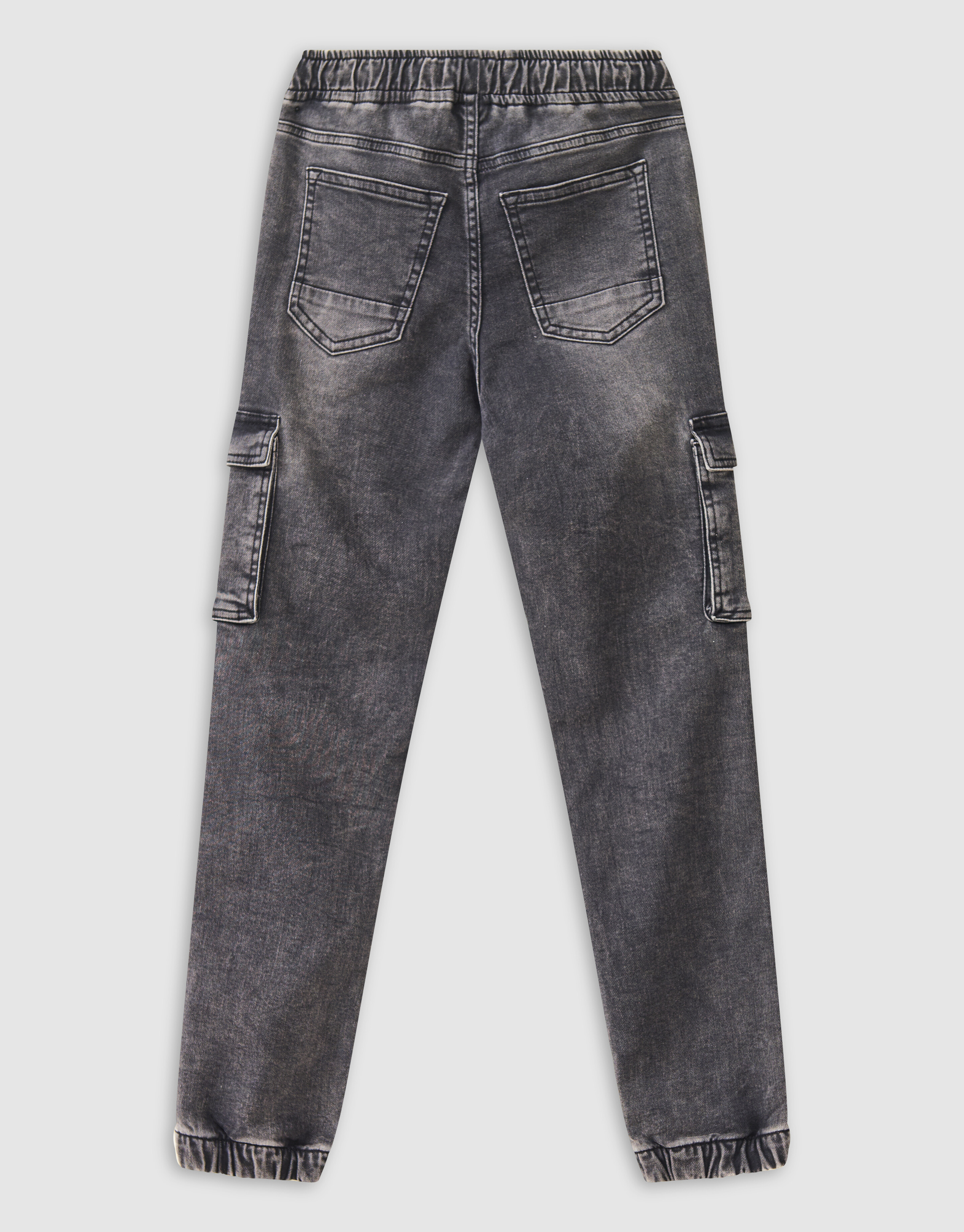 Cargo Jog Broek Donkergrijs SHOEBY BOYS