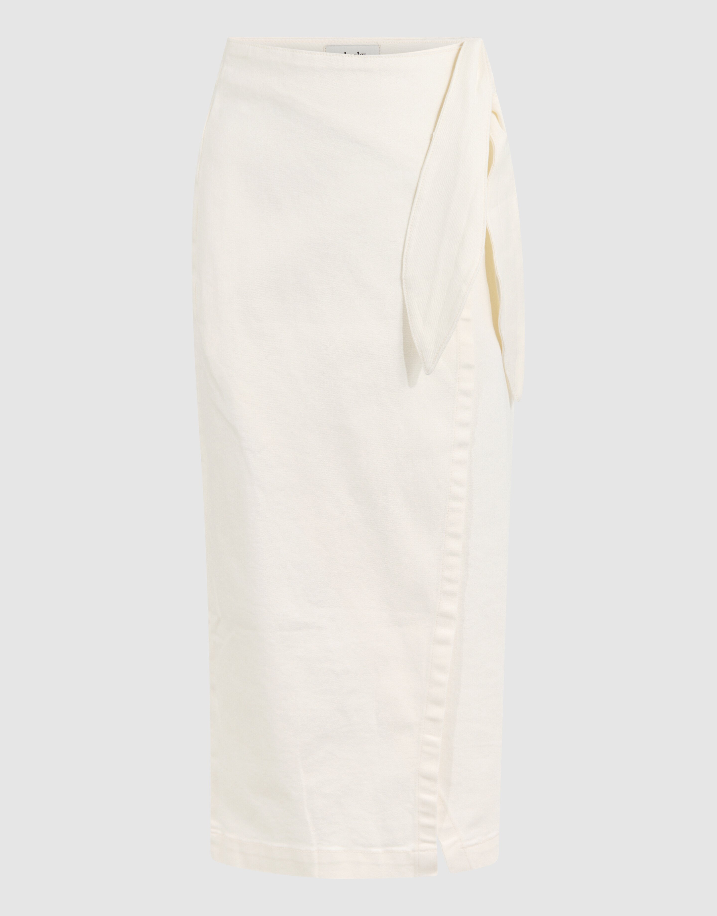 Denim Midi Rok Gebroken Wit By Fred SHOEBY WOMEN