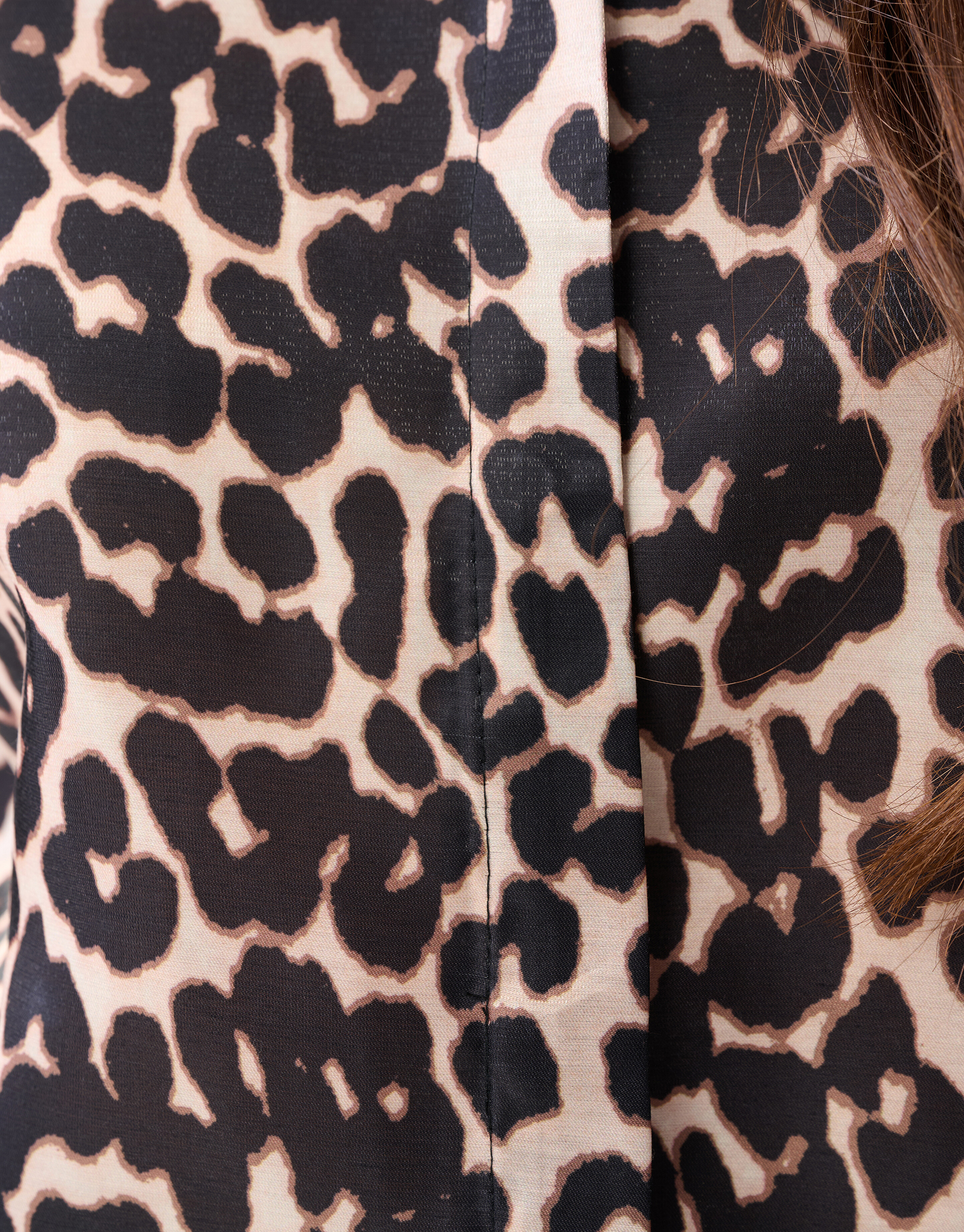 Puff Leopard Blouse Bruin SHOEBY WOMEN