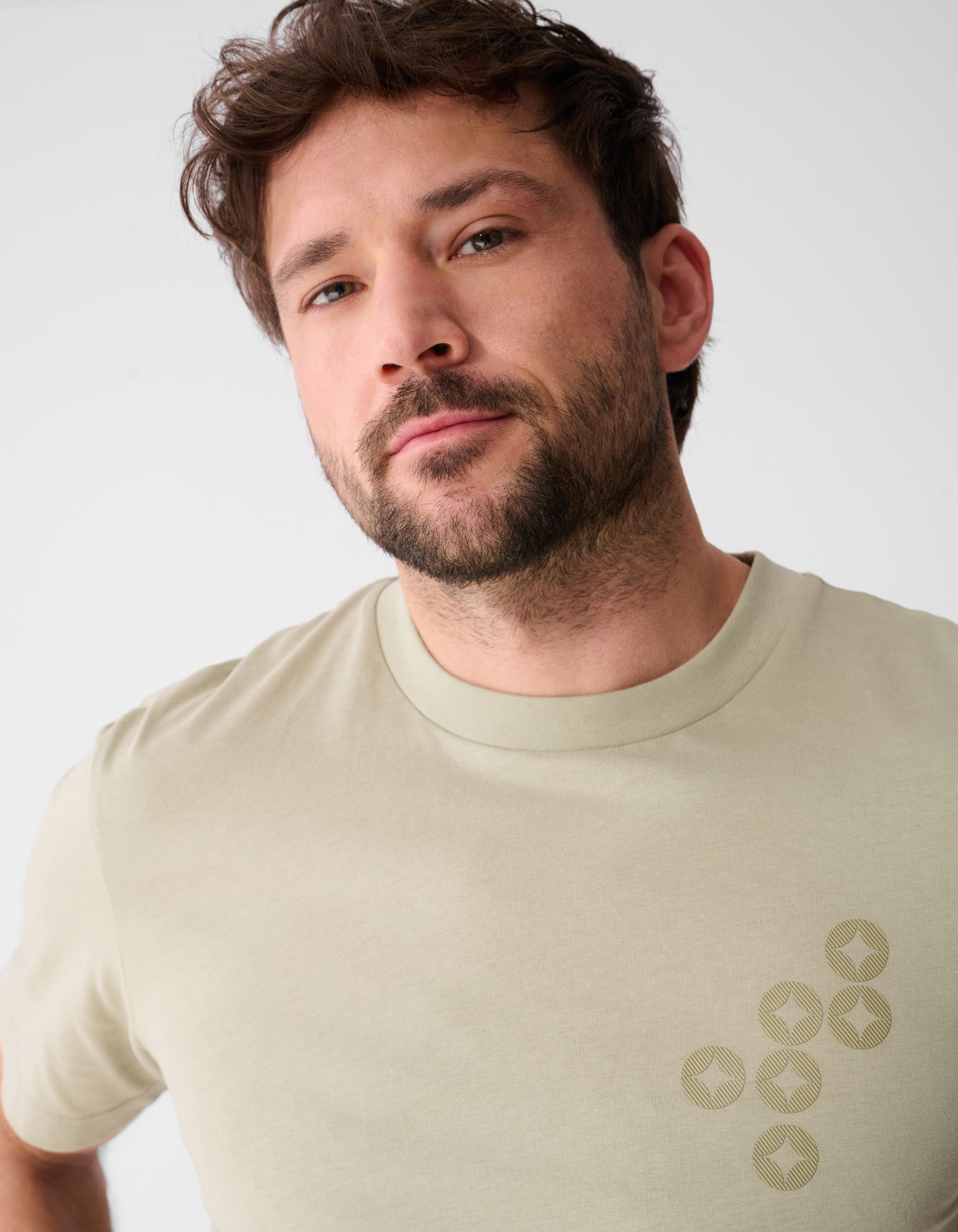 Spread Logo T-shirt Lichtgroen SHOEBY MEN