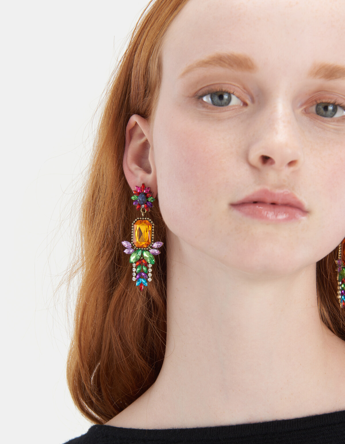 Colored Stones Oorbellen