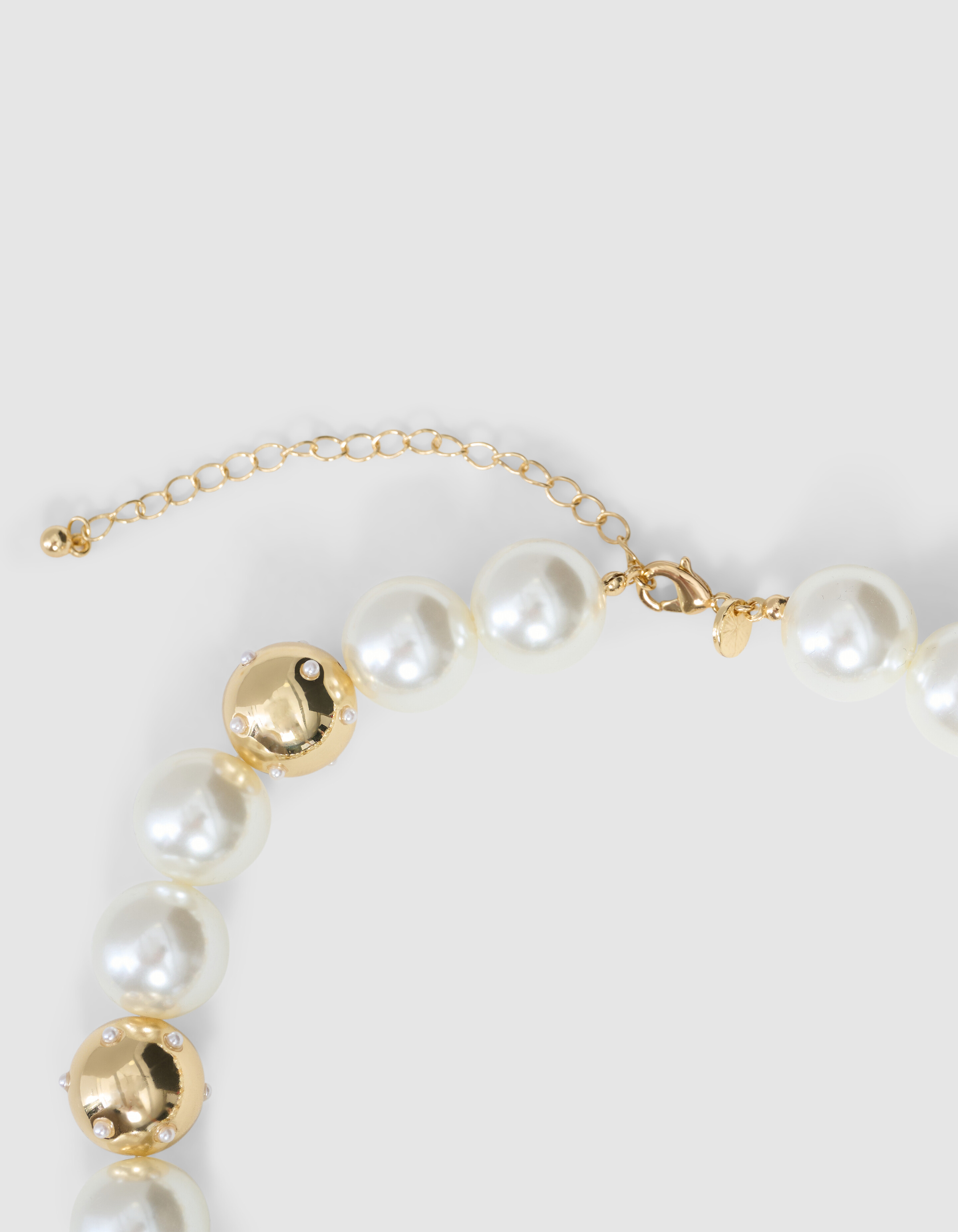 Mix Parel Ketting Goud SHOEBY ACCESSOIRES