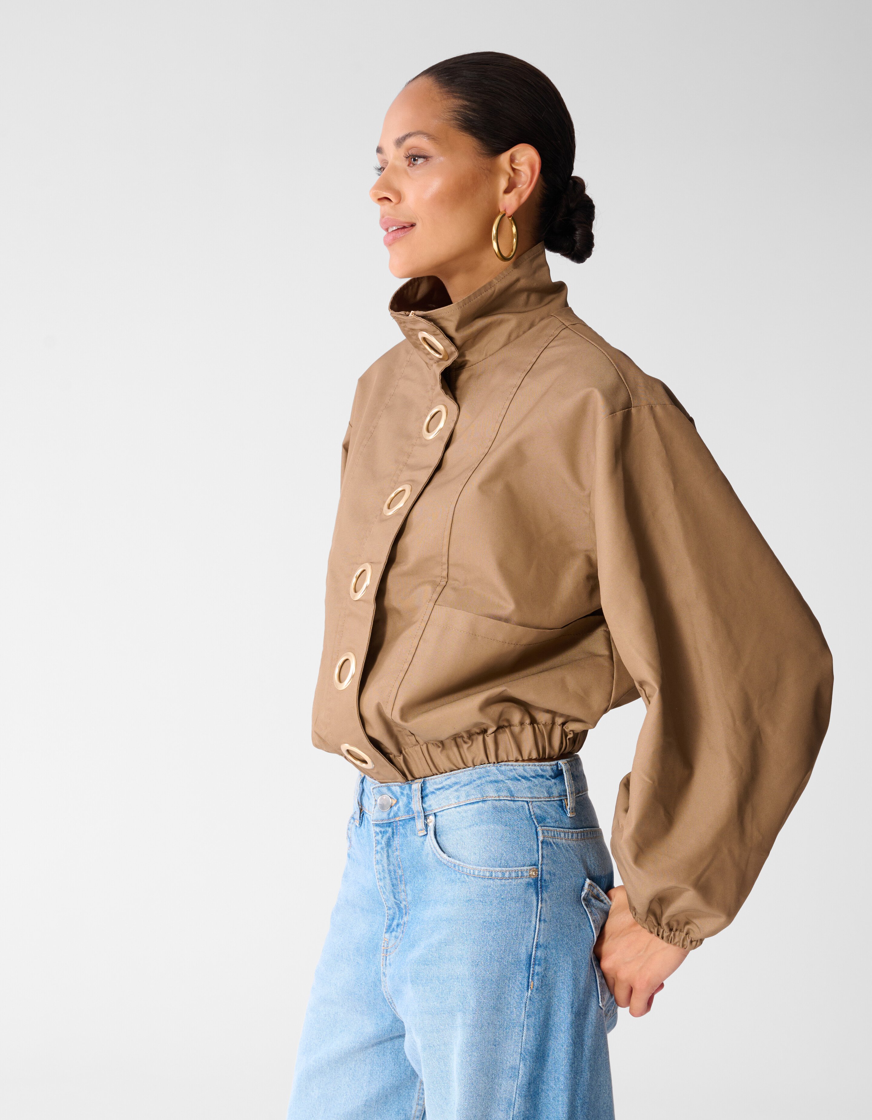 Cargo Eyelet Jack Camel SHOEBY WOMEN