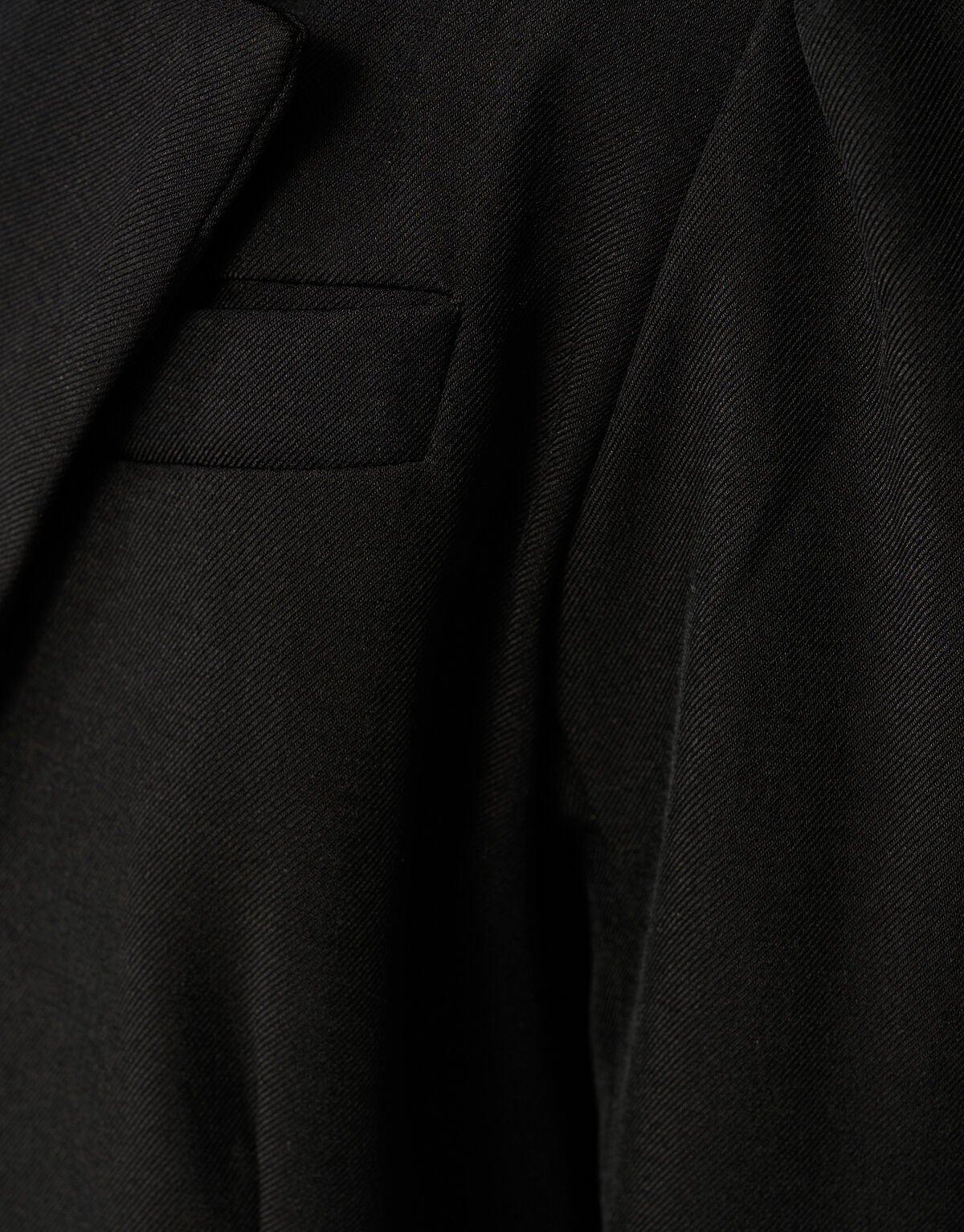 Puff Sleeve Blazer Zwart SHOEBY GIRLS