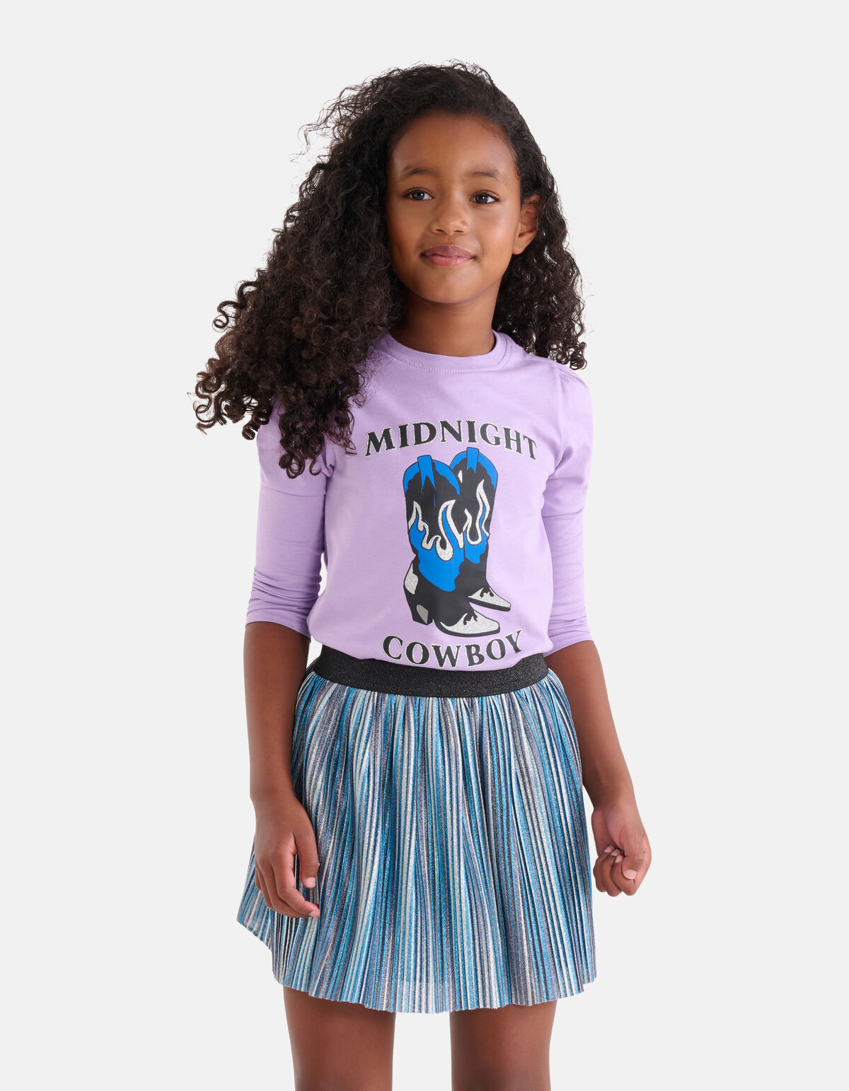 Artwork Longsleeve T-shirt Paars SHOEBY GIRLS