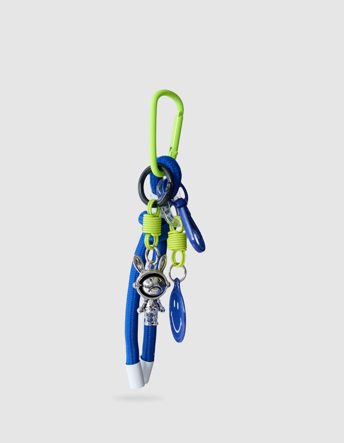 Happy Sleutelhanger Donkerblauw SHOEBY ACCESSOIRES