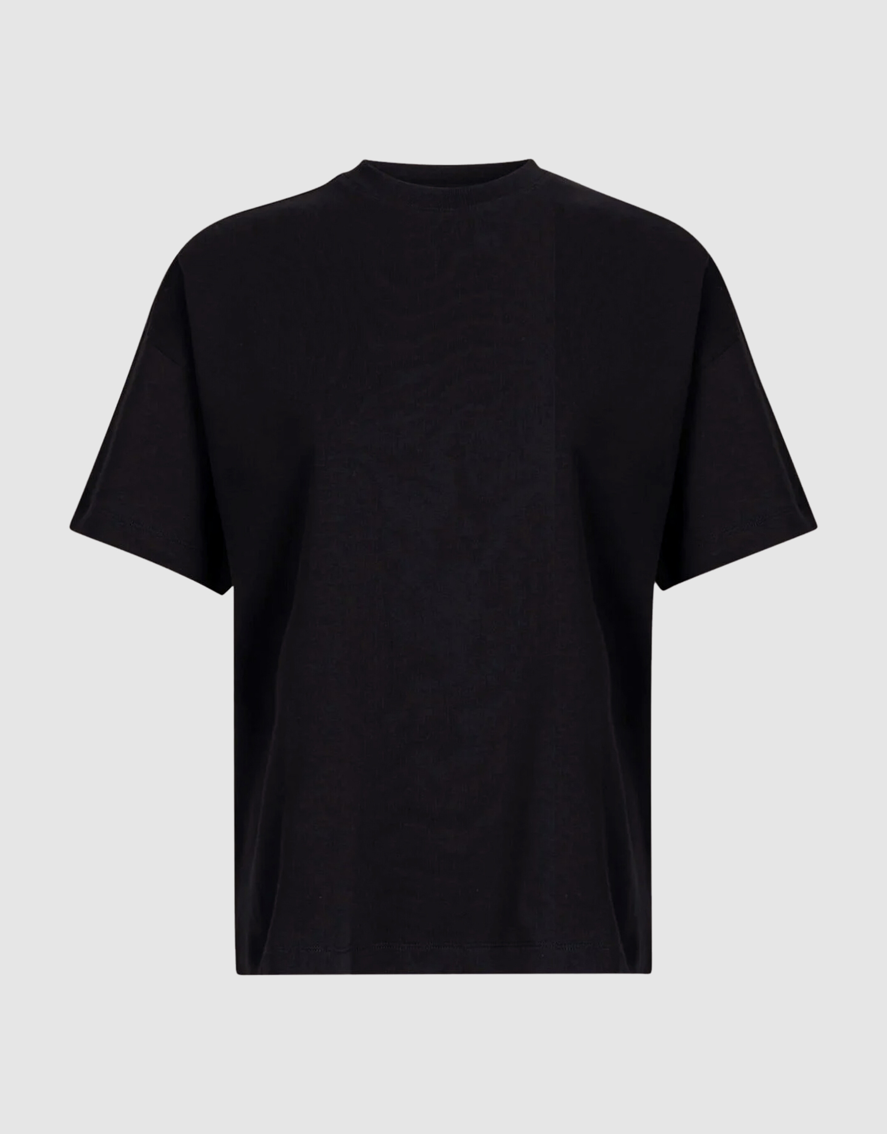 Oversized Basis T-shirt Zwart SHOEBY WOMEN