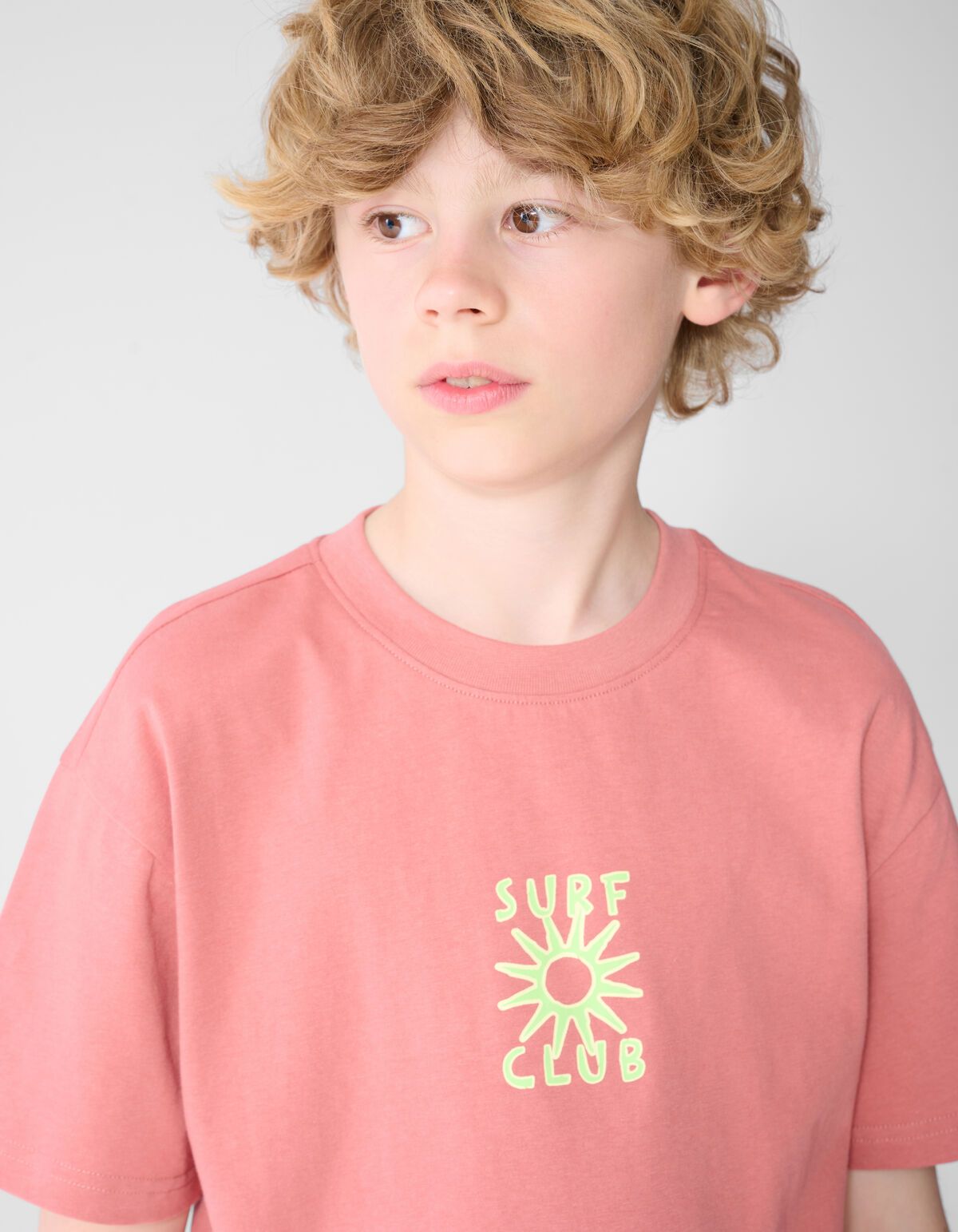 Surf Club Artwork T-shirt Terra SHOEBY BOYS