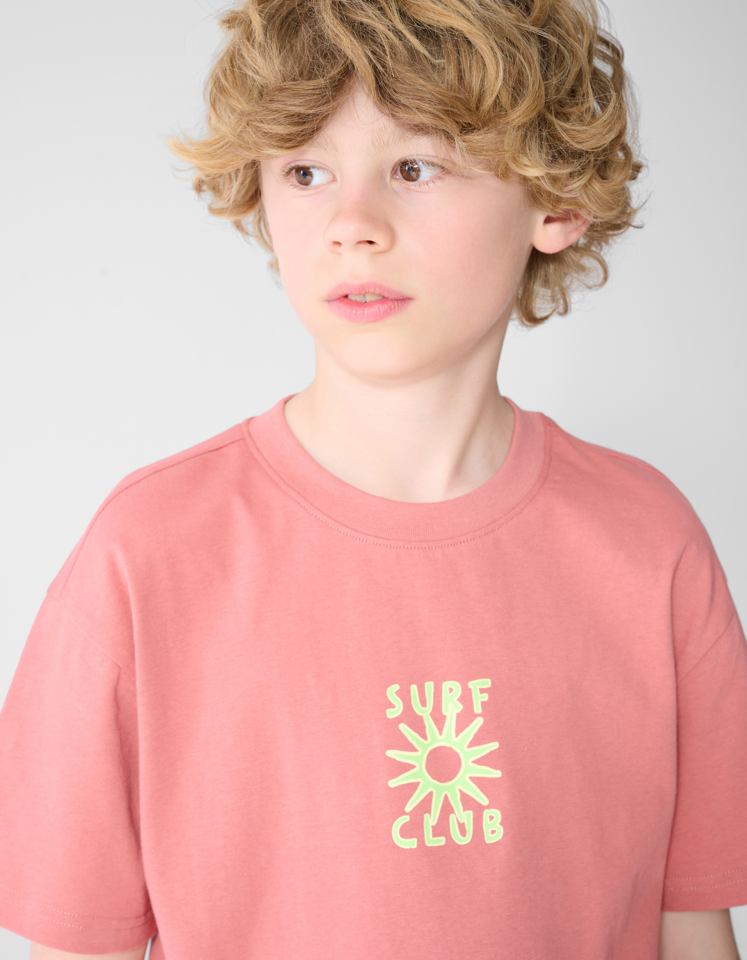 Surf Club Artwork T-shirt Terra SHOEBY BOYS