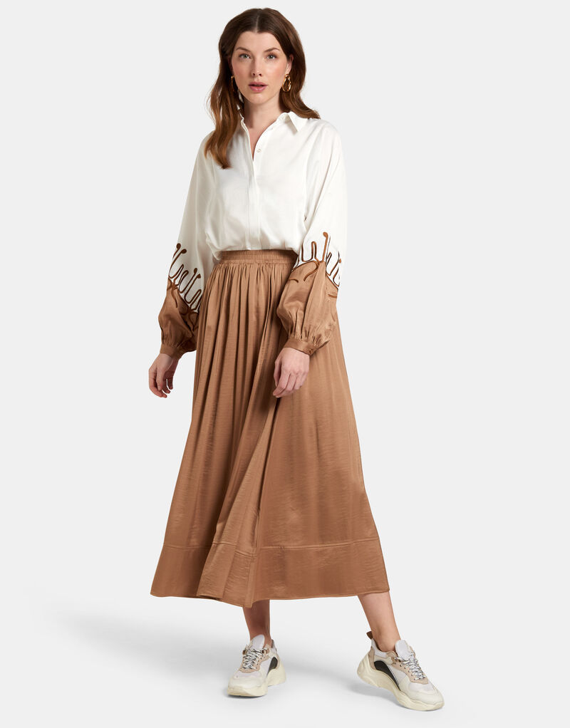 Contrast Blouse by Mieke