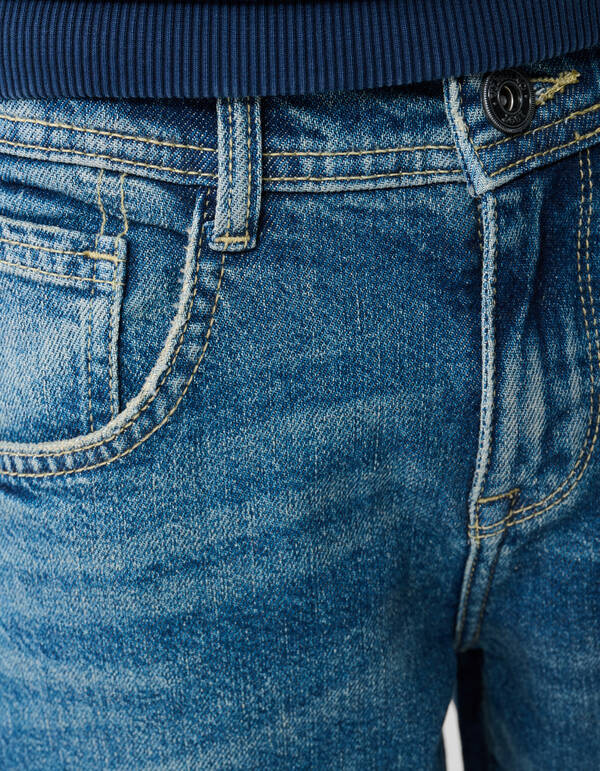 Relaxed Fit Jeans Donkerblauw Shoeby X Vingino SHOEBY BOYS