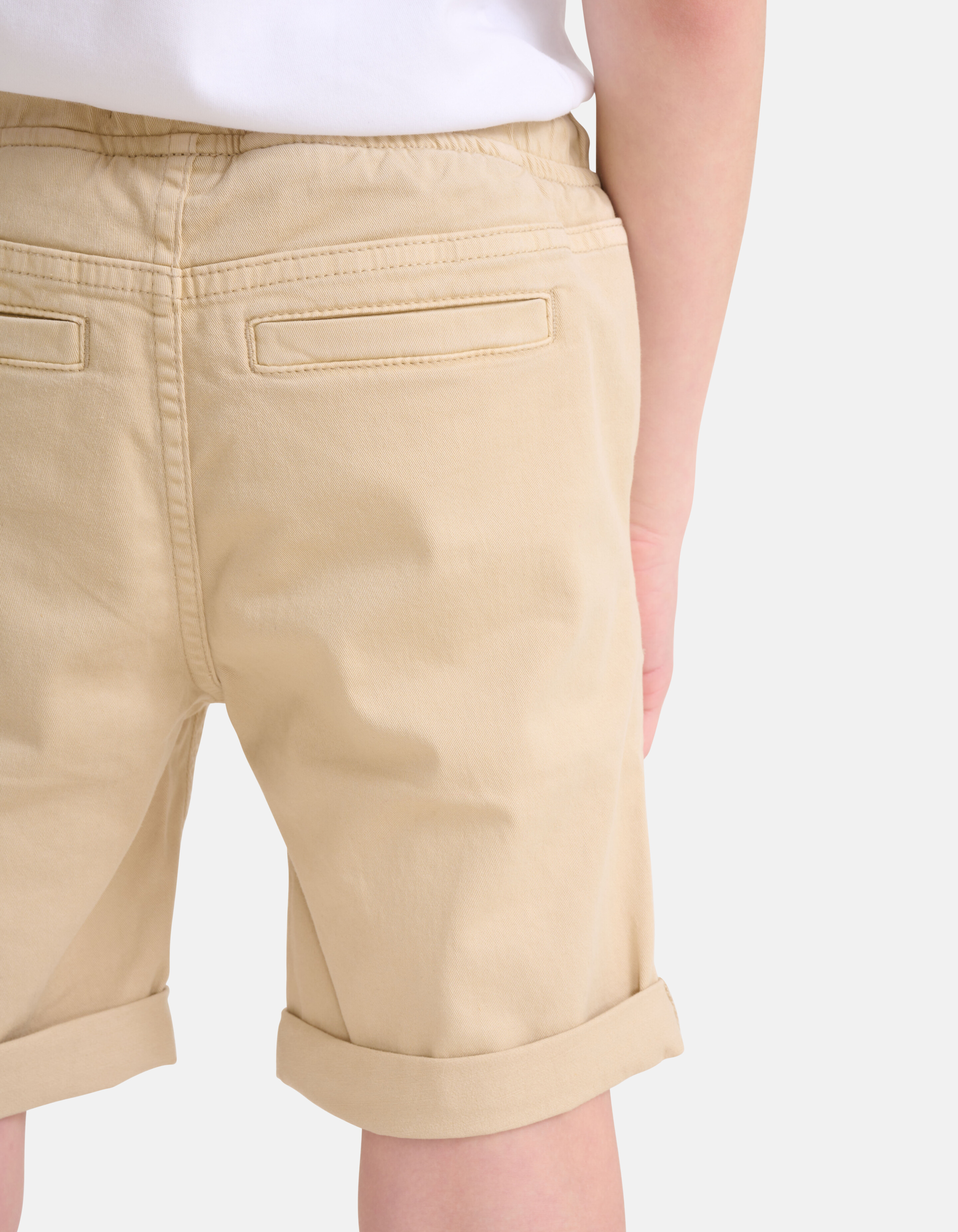 Casual Twill Short Beige SHOEBY BOYS