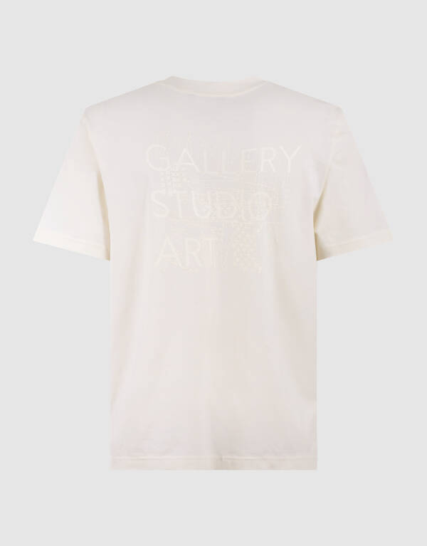 Gallery Artwork T-shirt Gebroken Wit SHOEBY MEN
