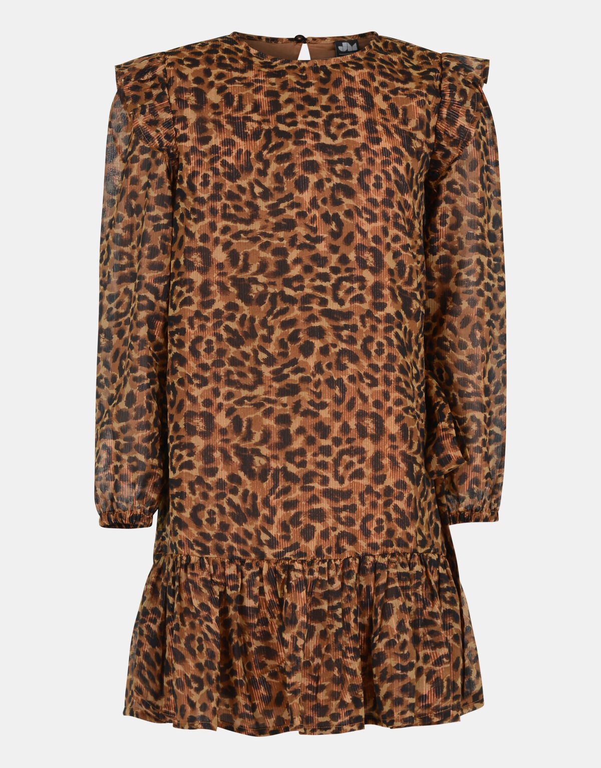 Leopard Jurk Bruin JILL&MITCH