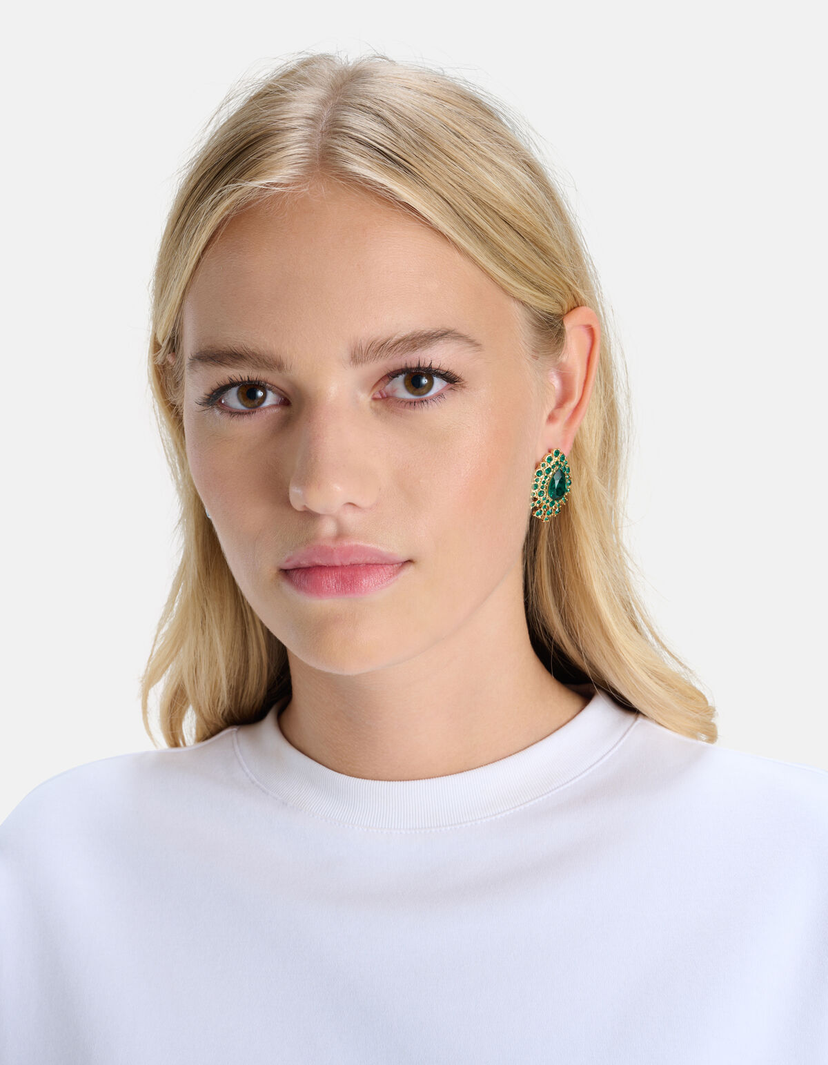 Vintage Green Oorbellen SHOEBY ACCESSOIRES