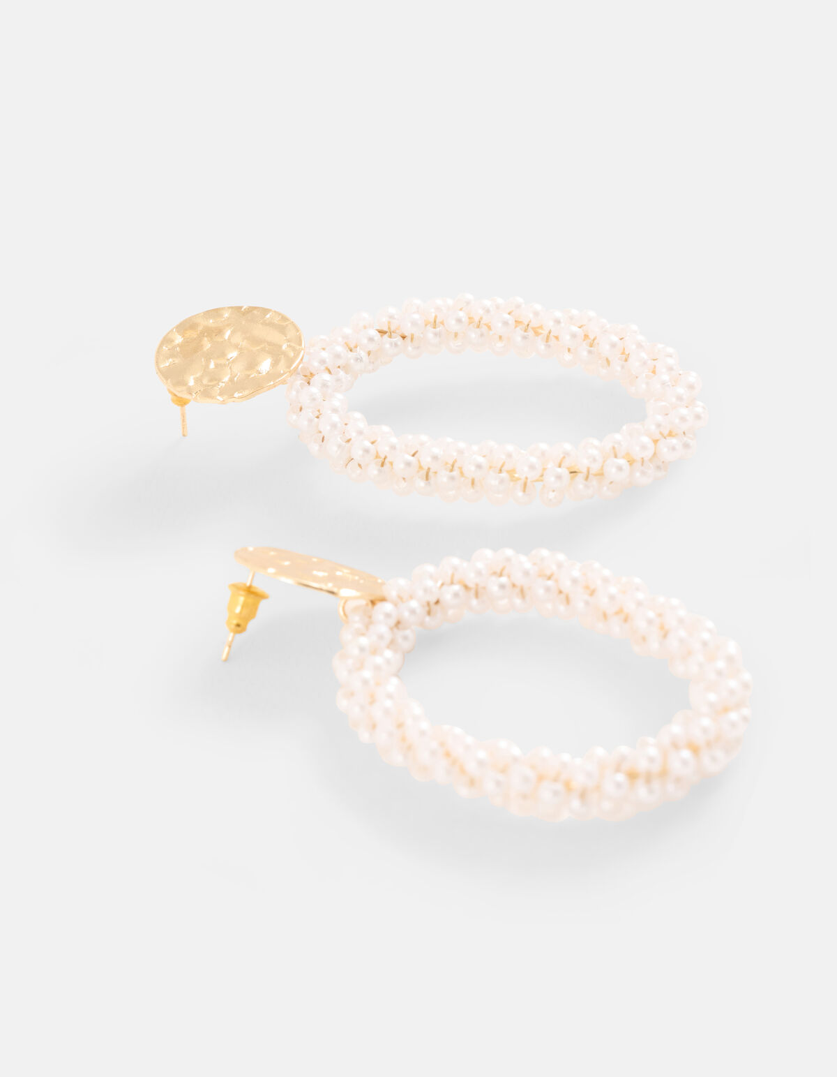 Parel Oorbellen Wit SHOEBY ACCESSOIRES