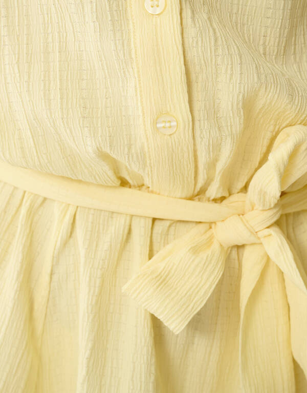 Mini Jurk Lichtgeel SHOEBY WOMEN