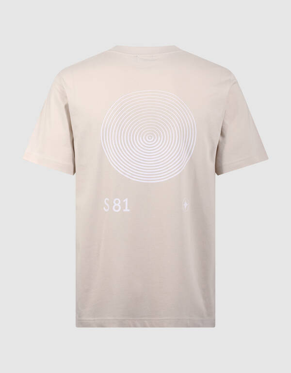 Logo Circle Artwork T-shirt Zand SHOEBY MEN