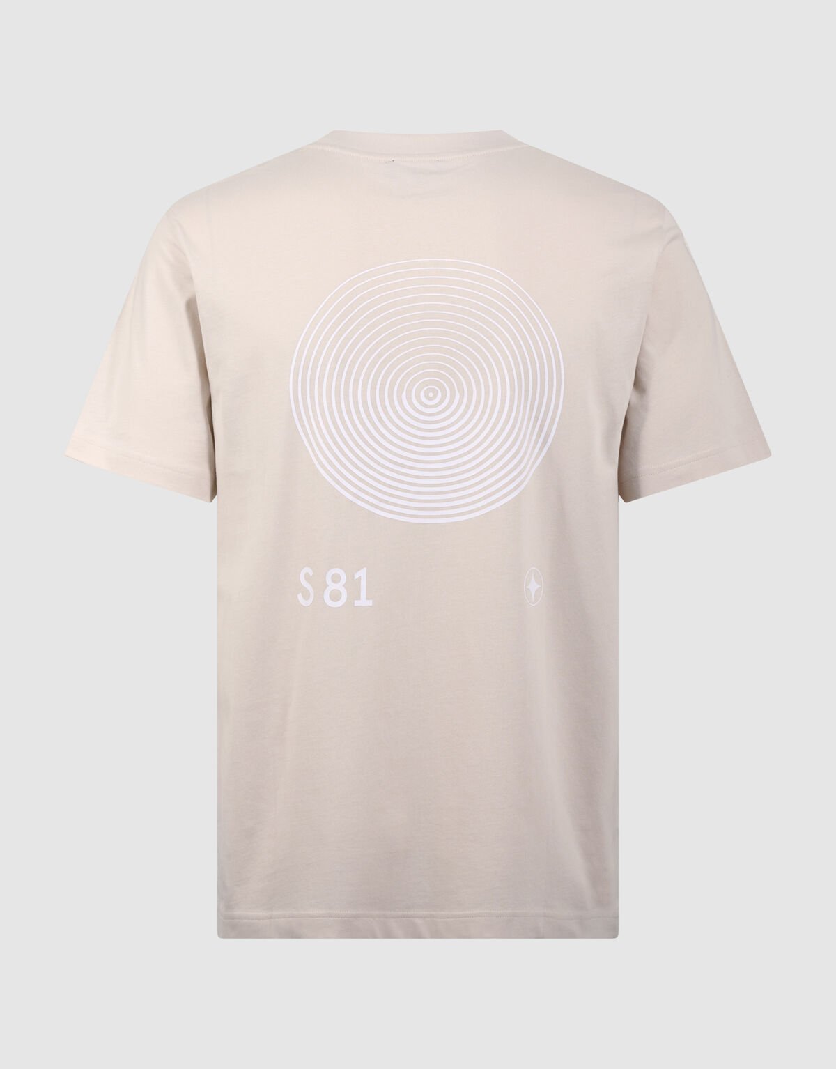 Logo Circle Artwork T-shirt Zand SHOEBY MEN
