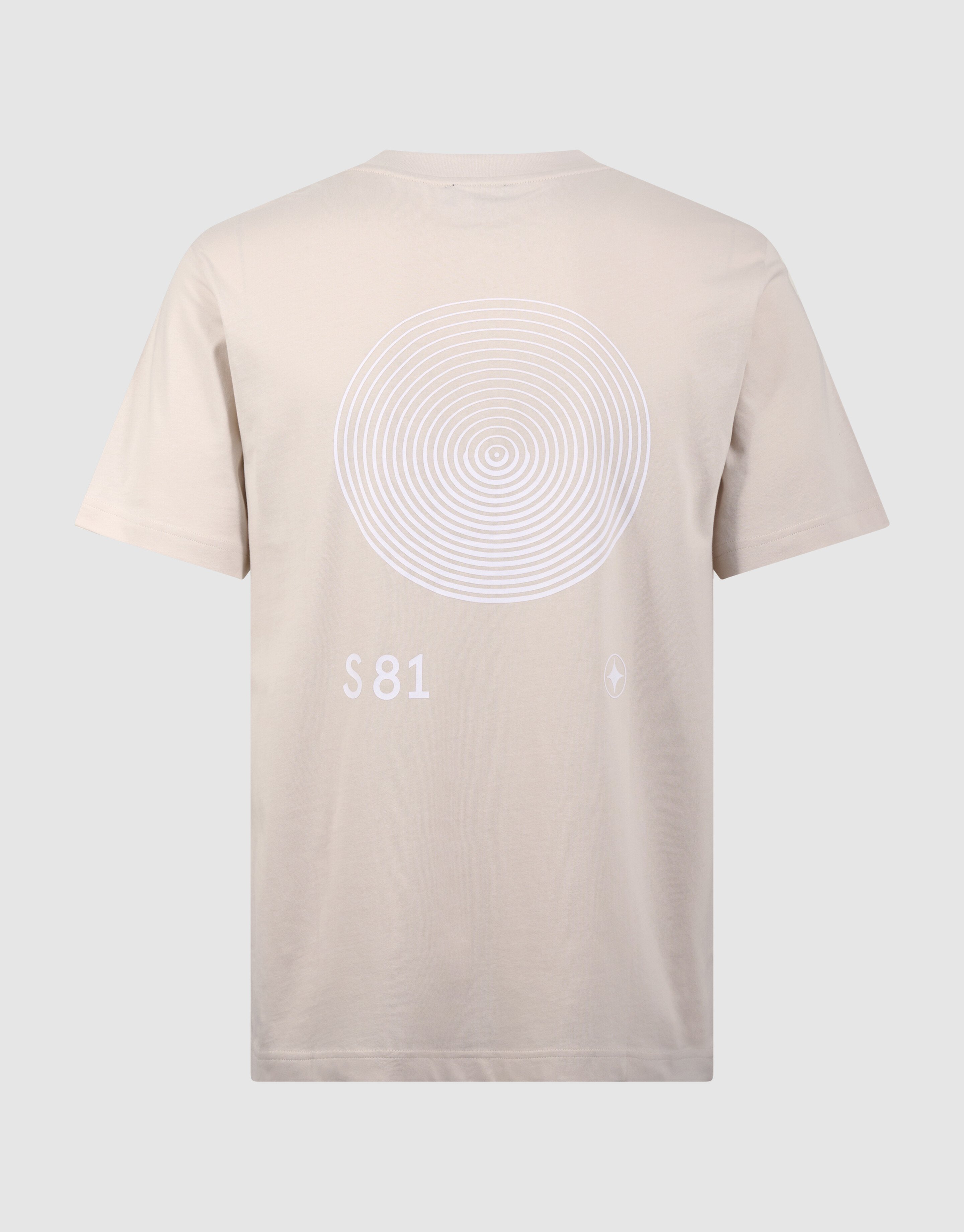 Logo Circle Artwork T-shirt Zand SHOEBY MEN