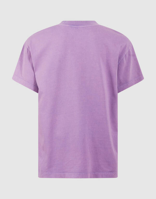 Washed Pineapple Artwork T-shirt Paars SHOEBY GIRLS