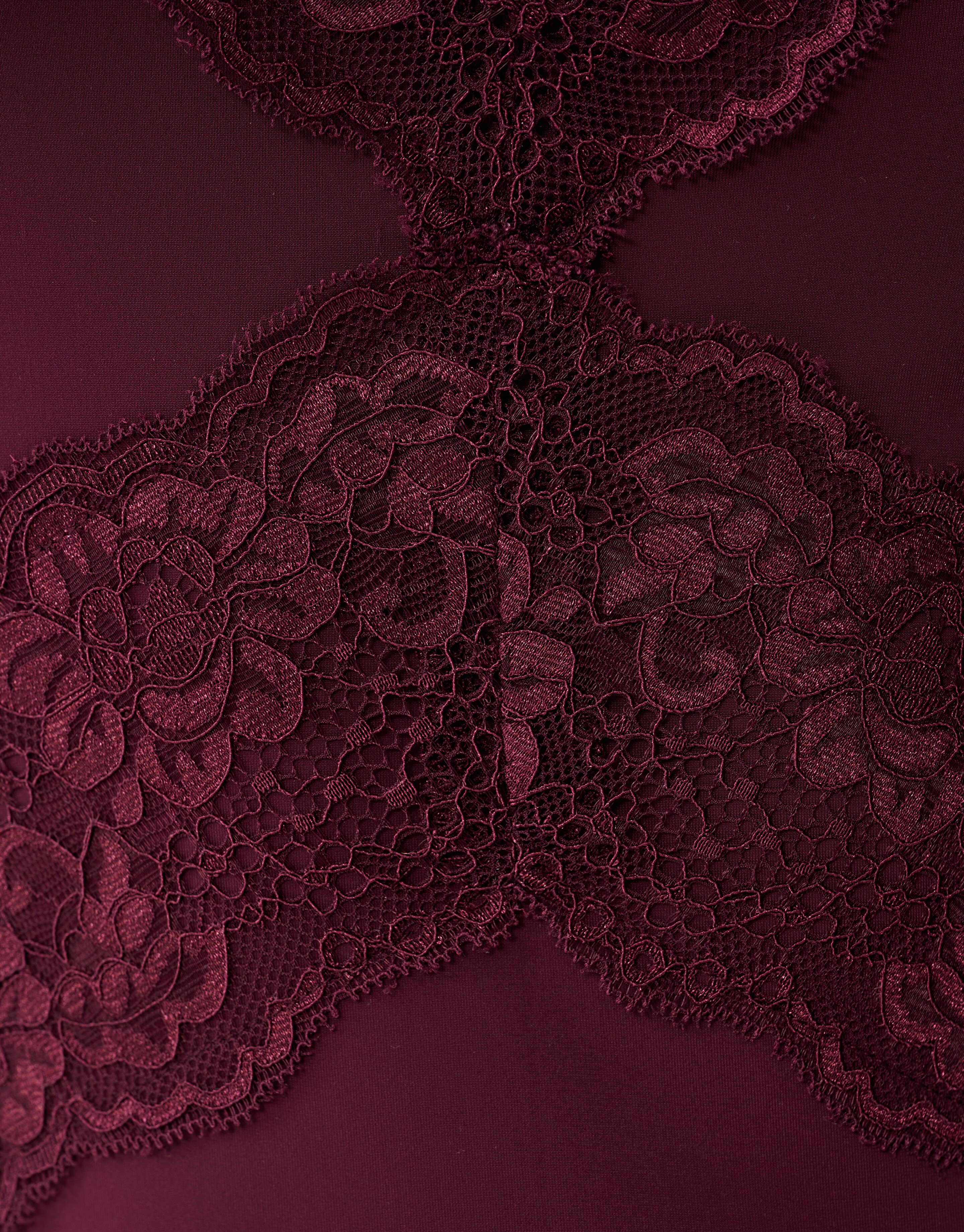 Kanten Body Donkerrood SHOEBY WOMEN