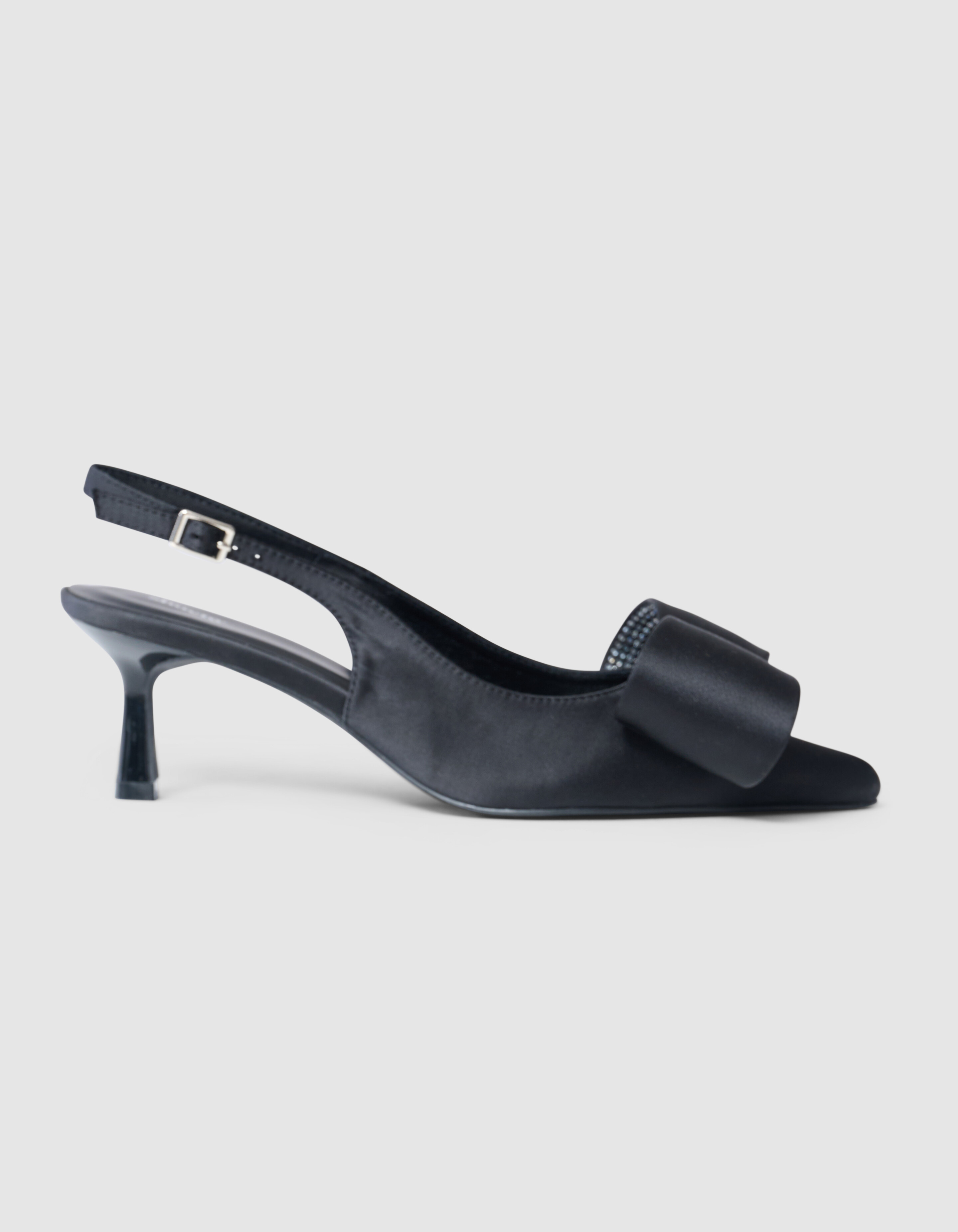 Strik Strass Hakken Zwart SHOEBY SHOES