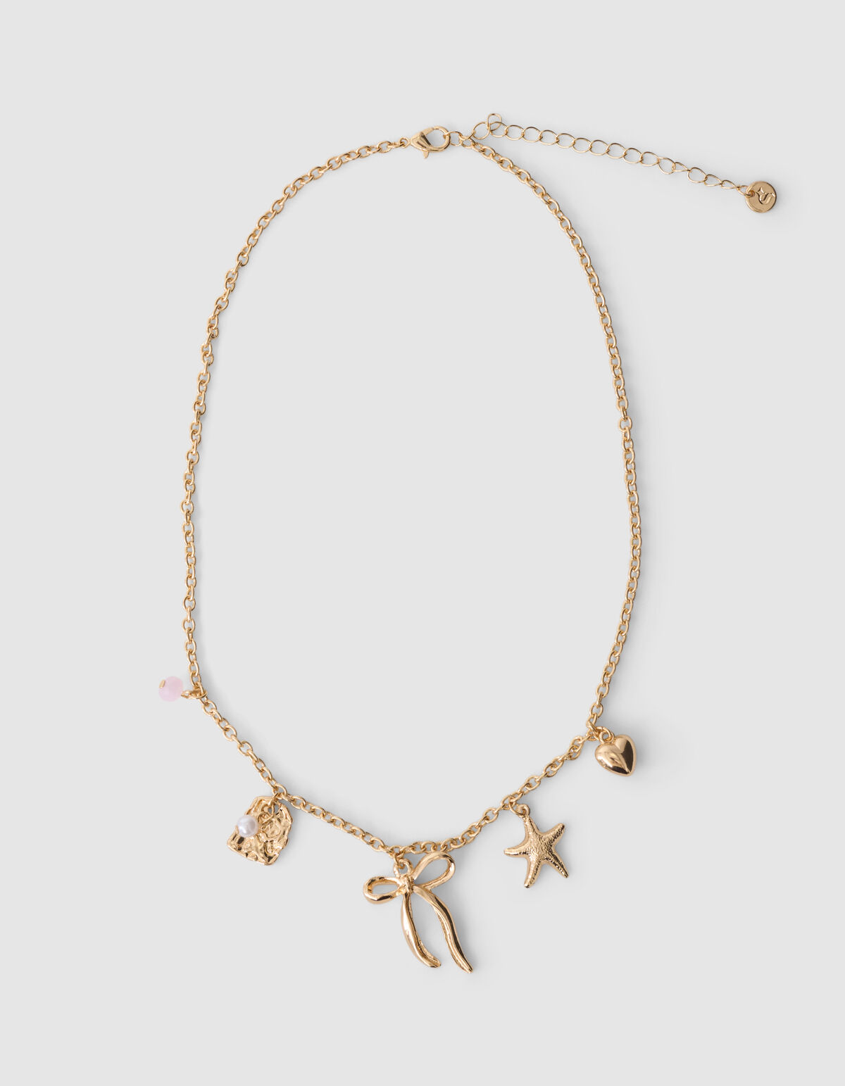 Charm Strik Ketting Goud SHOEBY ACCESSOIRES