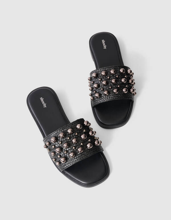 Charm Slipper Zwart SHOEBY SHOES